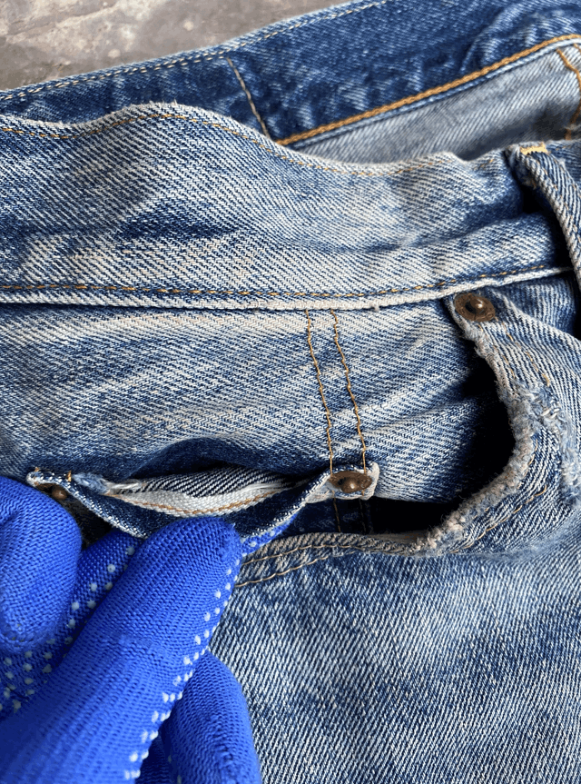 Levi's Light Wash Rebuild Distressed Levi's 501ZXX Redline Jeans Size US 30 / EU 46 - 11 Thumbnail