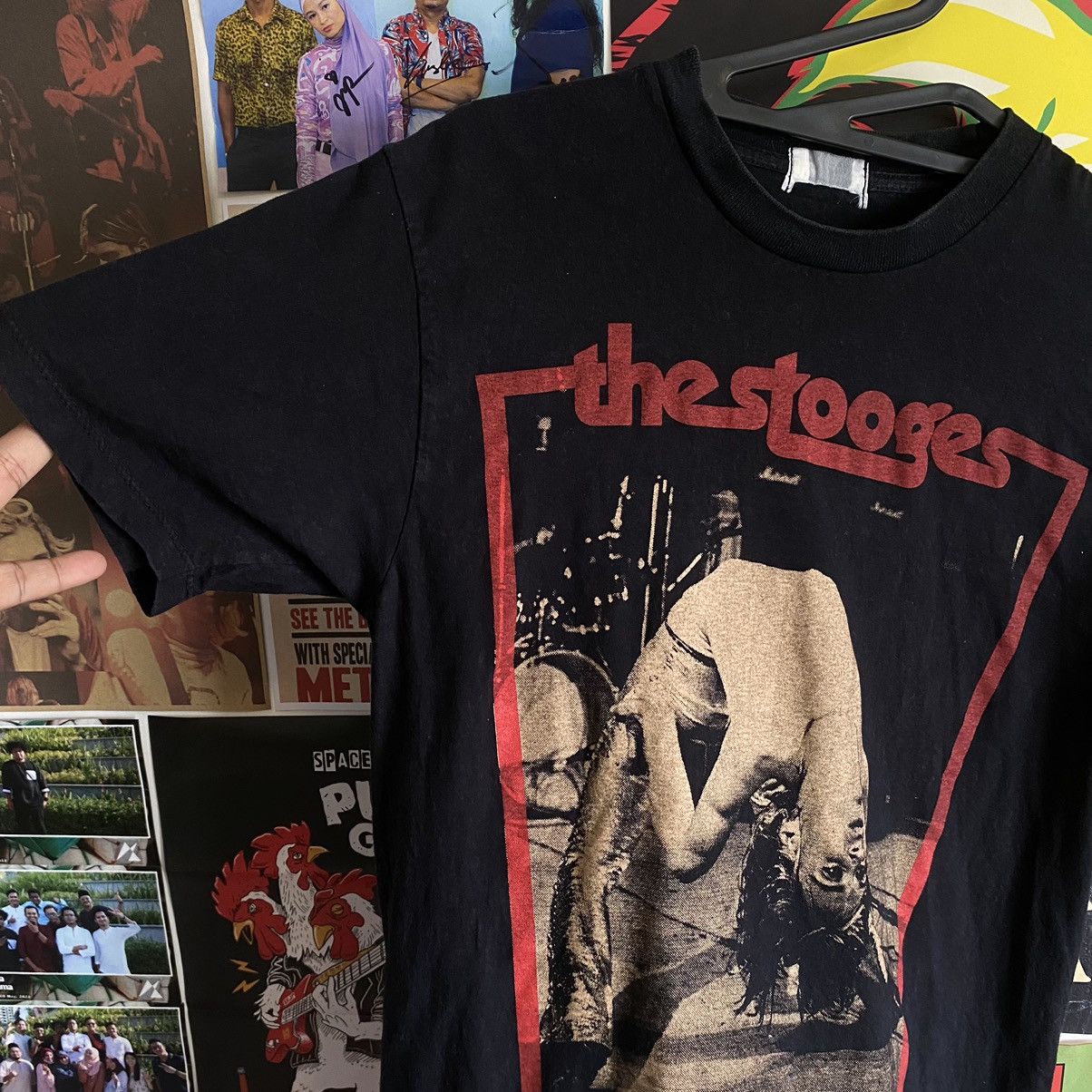 Band Tees Vintage The Stooges Bootleg Band T-Shirt Size US S / EU 44-46 / 1 - 5 Thumbnail