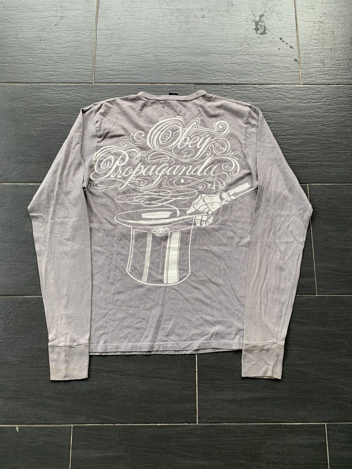 Obey × Vintage Vintage Obey Propaganda T- Shirt Size US M / EU 48-50 / 2 - 1 Thumbnail
