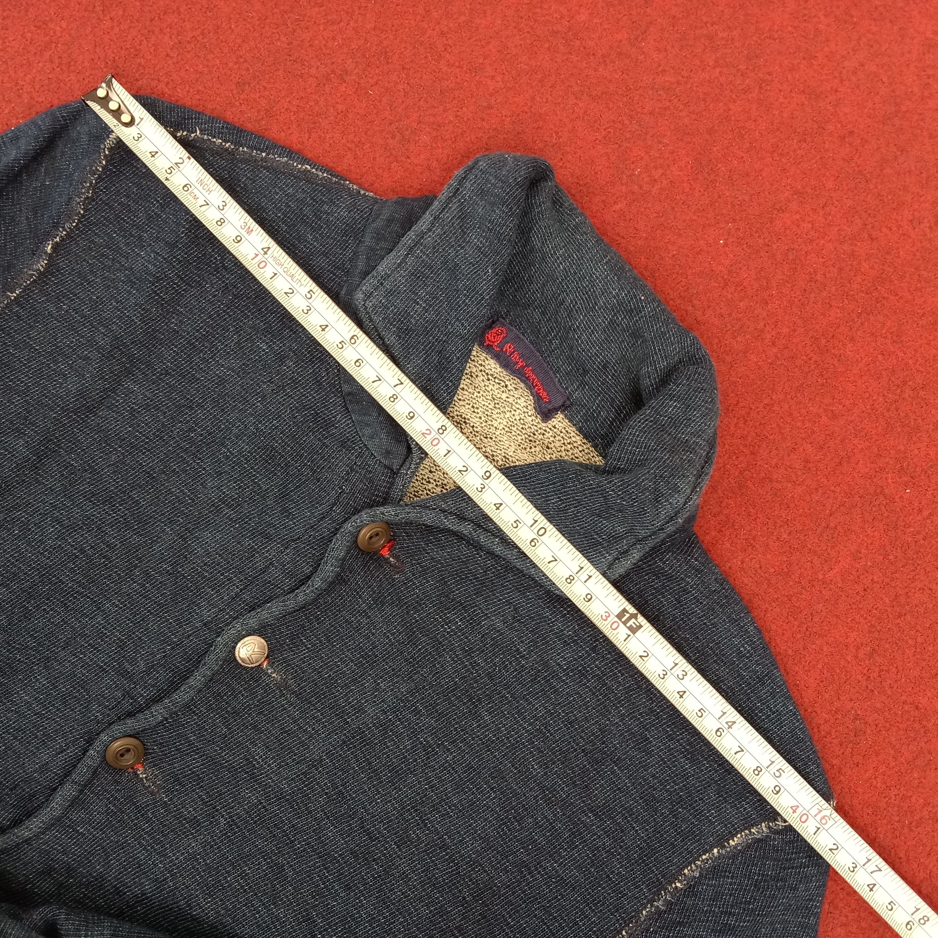 45rpm × Japanese Brand × Vintage 45rpm Japanese Brand Long Sleeve Collar Polos Size US S / EU 44-46 / 1 - 10 Thumbnail