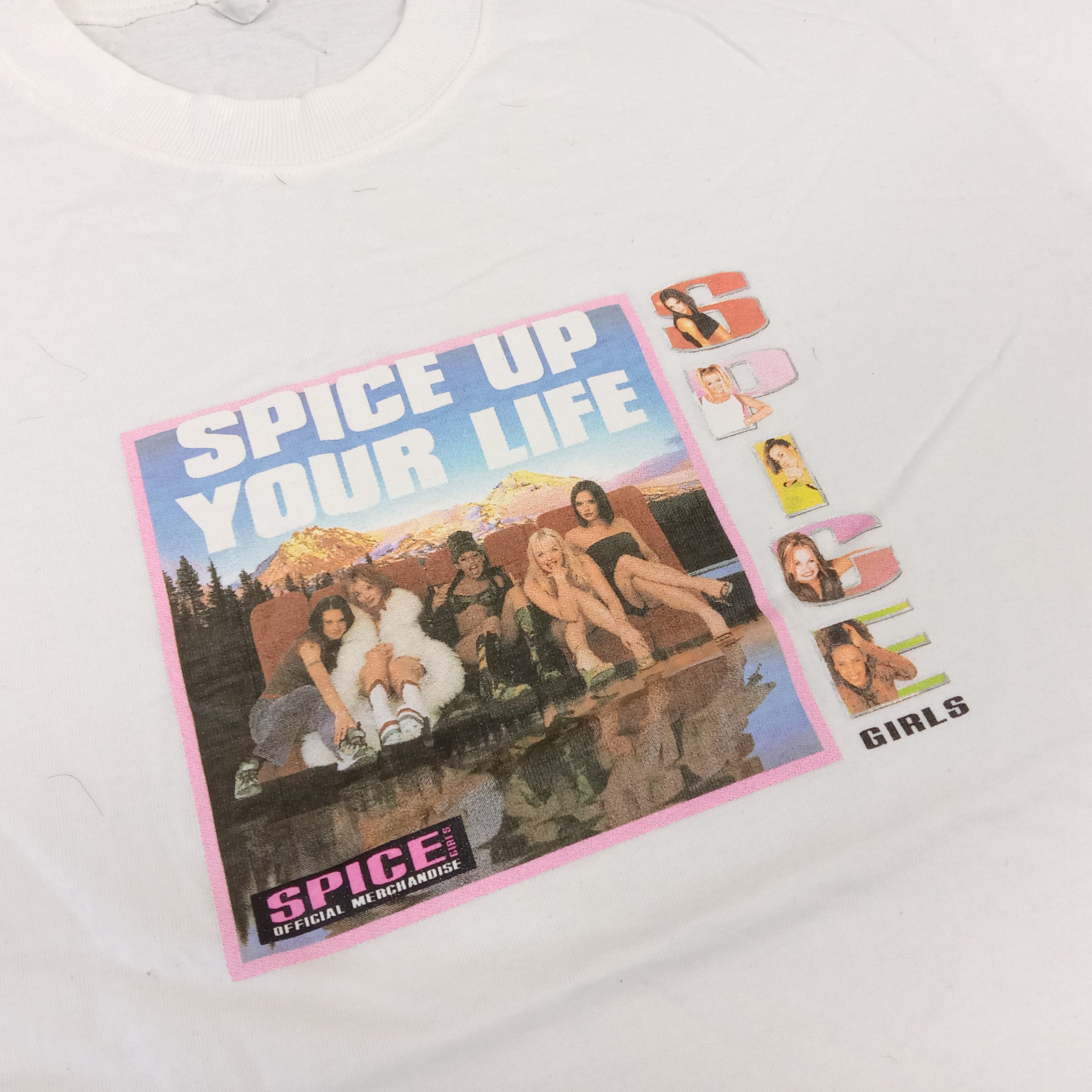 Band Tees × Vintage Spice Girls Group Music Band Vintage Tshirt Size US M / EU 48-50 / 2 - 2 Thumbnail