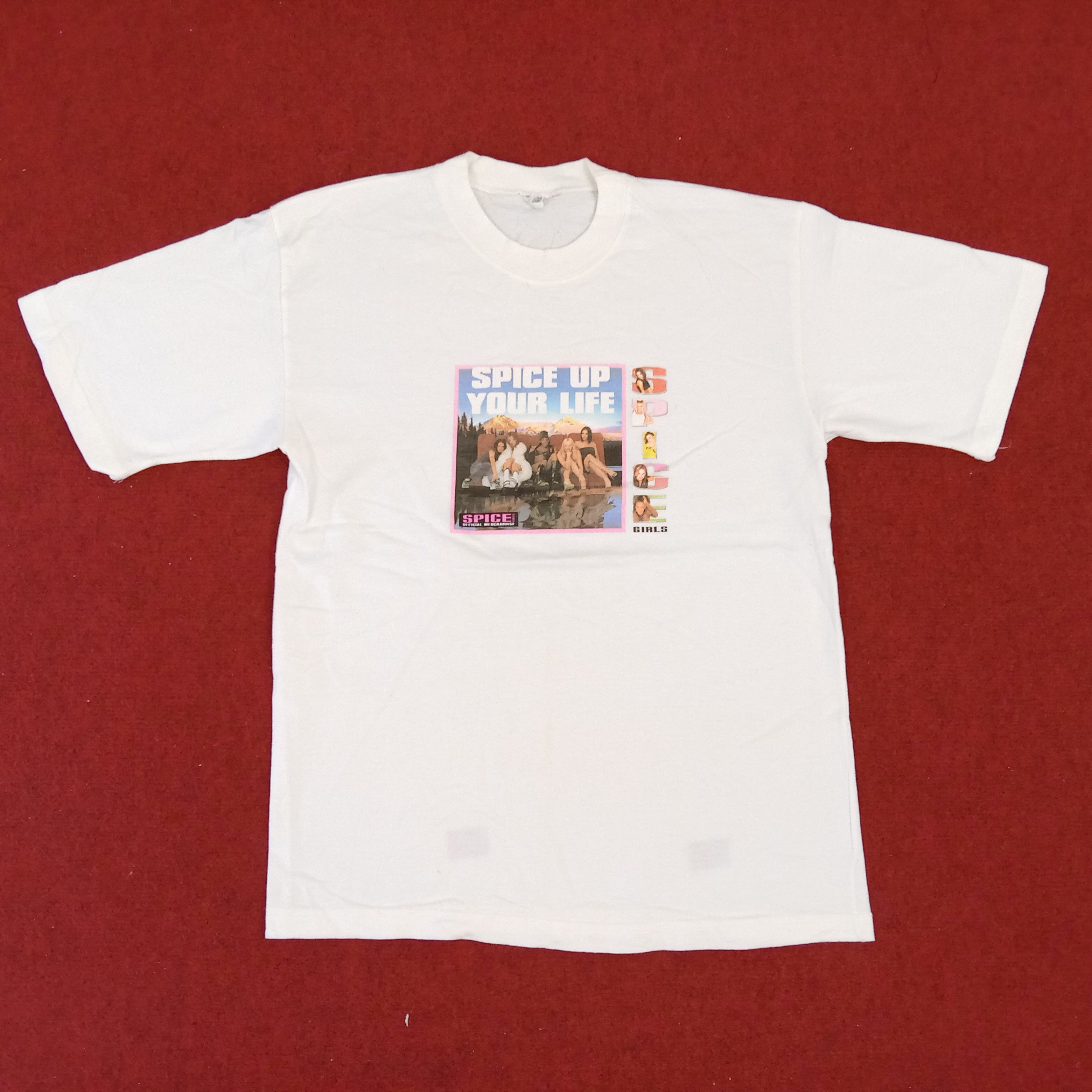 Band Tees × Vintage Spice Girls Group Music Band Vintage Tshirt Size US M / EU 48-50 / 2 - 1 Thumbnail
