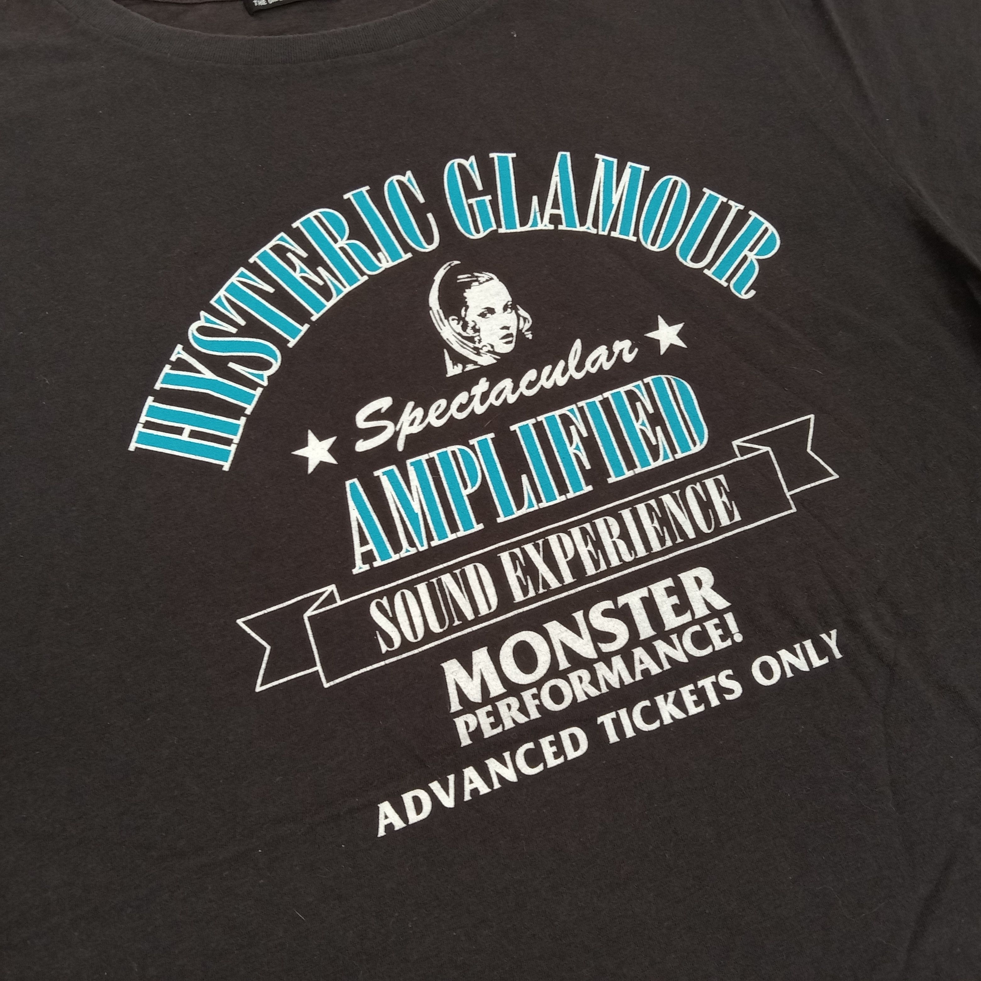 Hysteric Glamour Hysteric Glamour Streetwear Style Center Design Tshirt Size US S / EU 44-46 / 1 - 2 Thumbnail