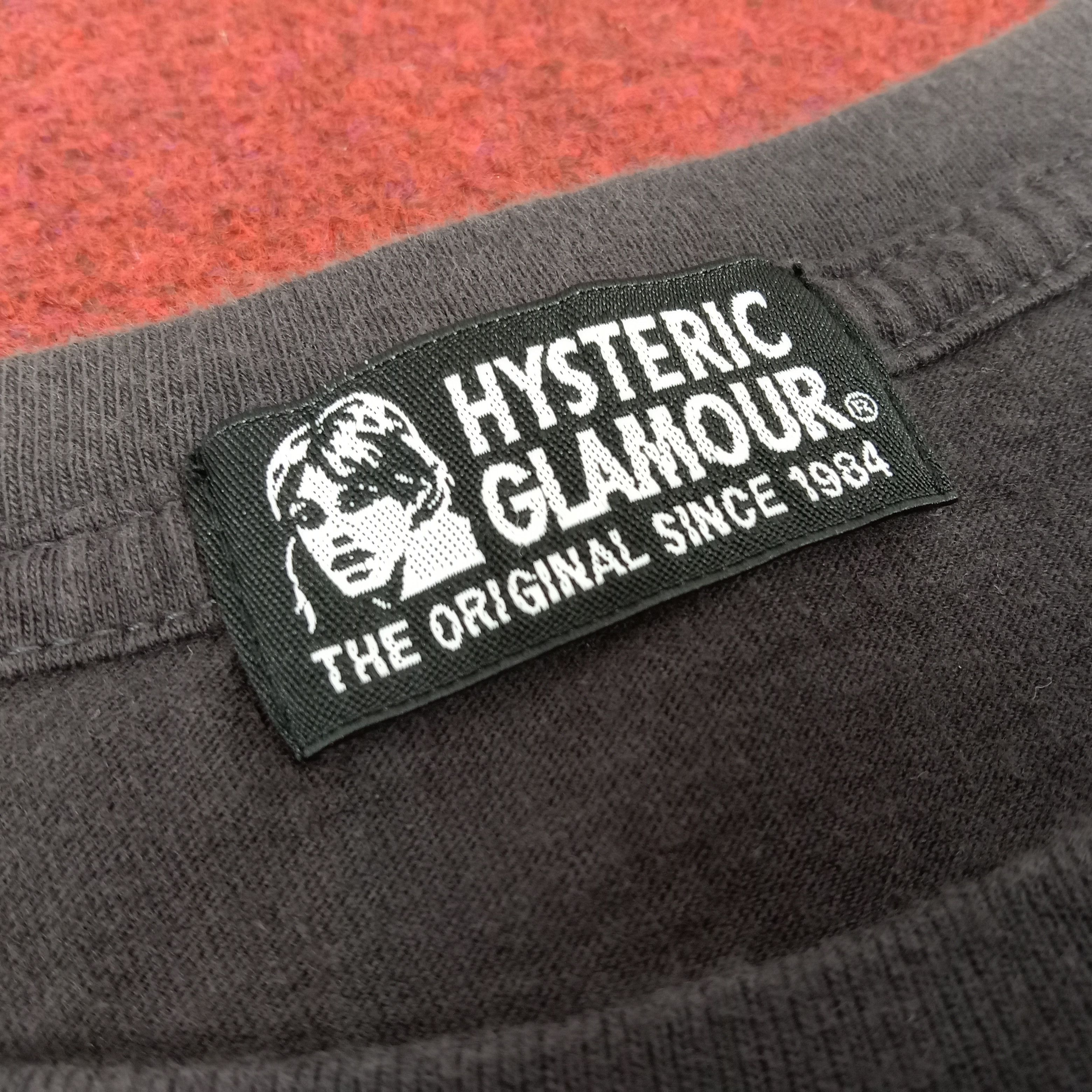 Hysteric Glamour Hysteric Glamour Streetwear Style Center Design Tshirt Size US S / EU 44-46 / 1 - 5 Thumbnail
