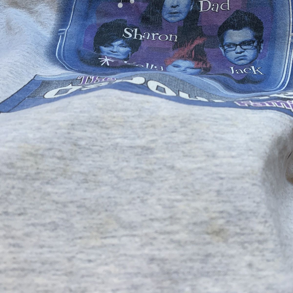 Mtv Vintage 90s The Osbourne Family tv show graphic t shirt grey Size US L / EU 52-54 / 3 - 8 Thumbnail