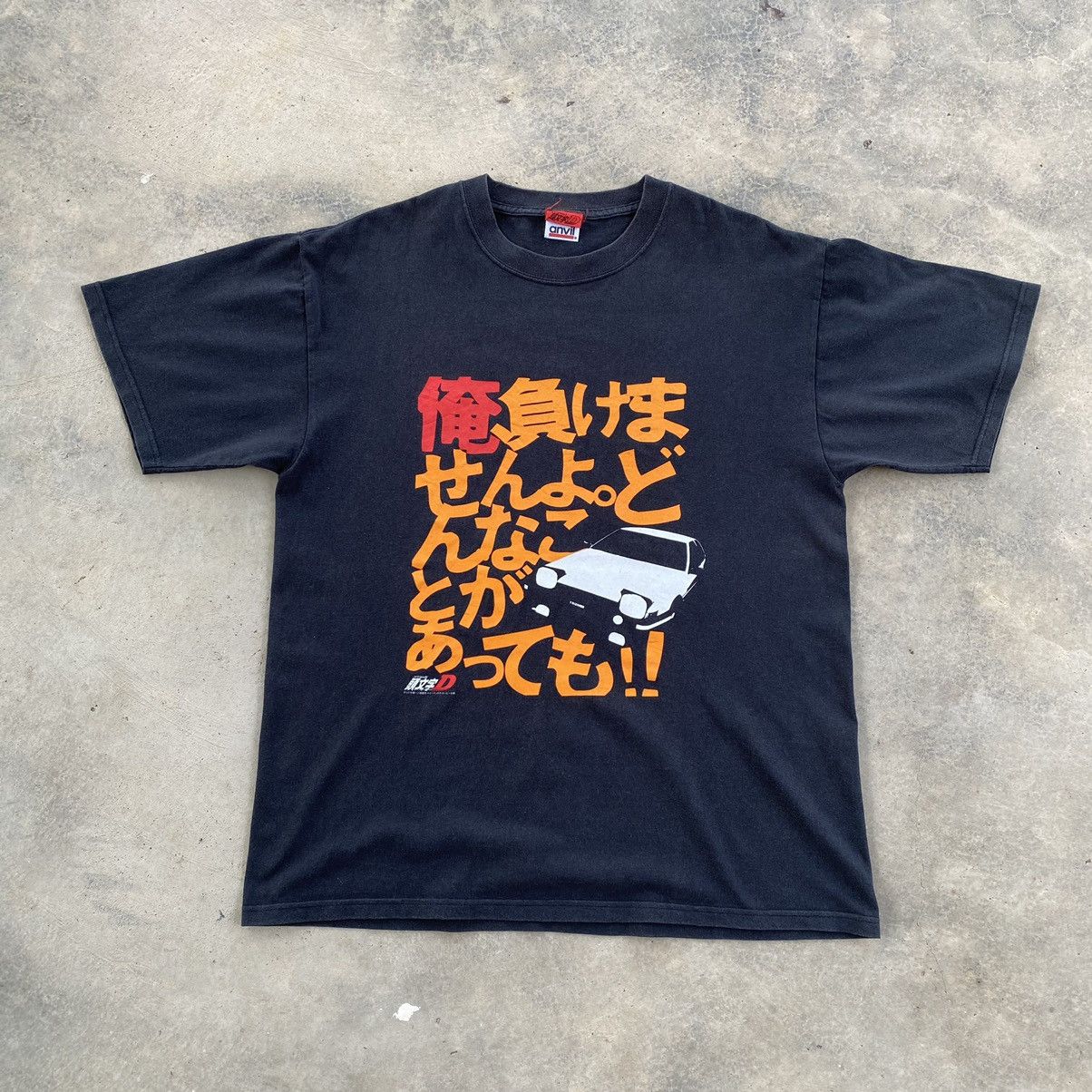 Vintage Vintage Rare Y2k Anime Initial D Movie Racing Tees Size US M / EU 48-50 / 2 - 1 Thumbnail