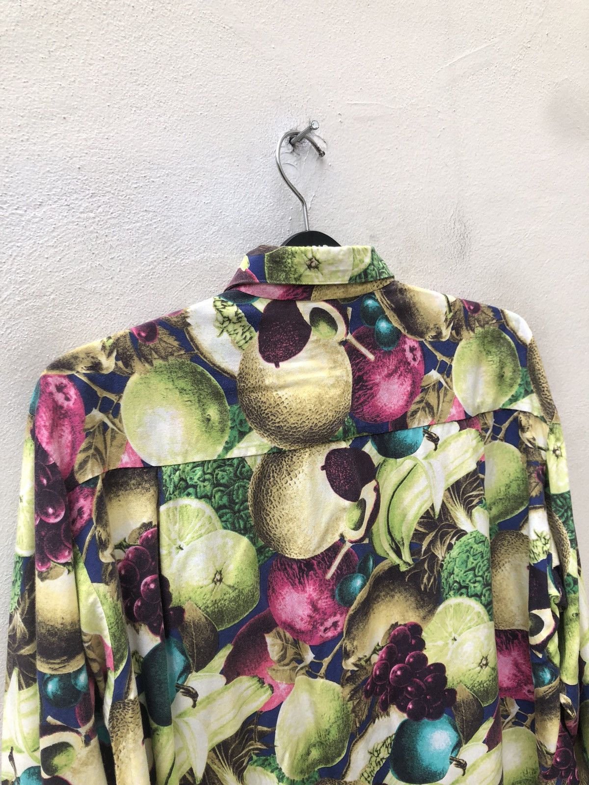 Other Vintage 90s NANA Japan Long Sleeve Men’s Fruity Art Shirt Size US L / EU 52-54 / 3 - 9 Thumbnail