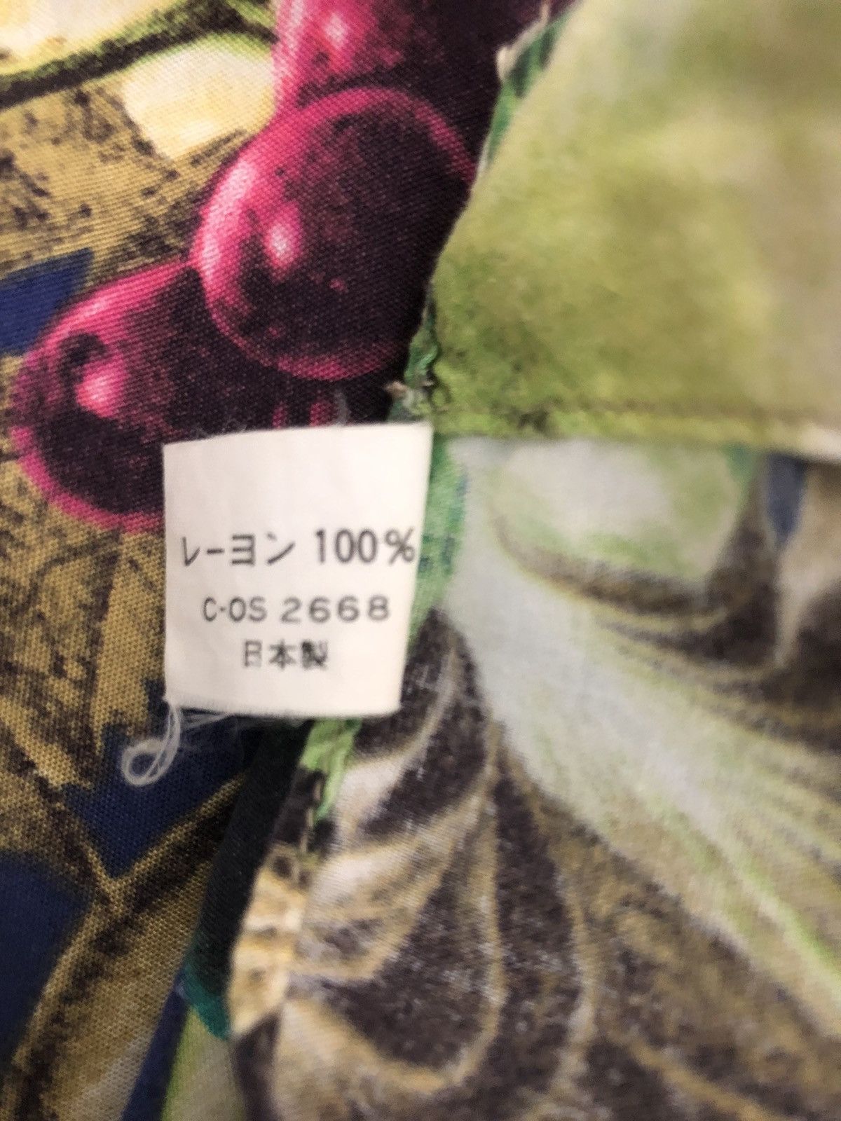 Other Vintage 90s NANA Japan Long Sleeve Men’s Fruity Art Shirt Size US L / EU 52-54 / 3 - 14 Thumbnail