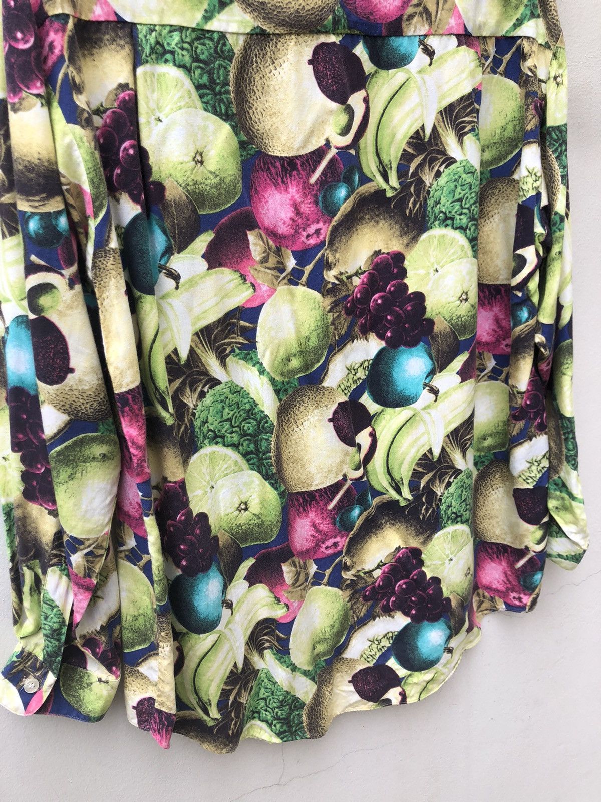 Other Vintage 90s NANA Japan Long Sleeve Men’s Fruity Art Shirt Size US L / EU 52-54 / 3 - 10 Thumbnail