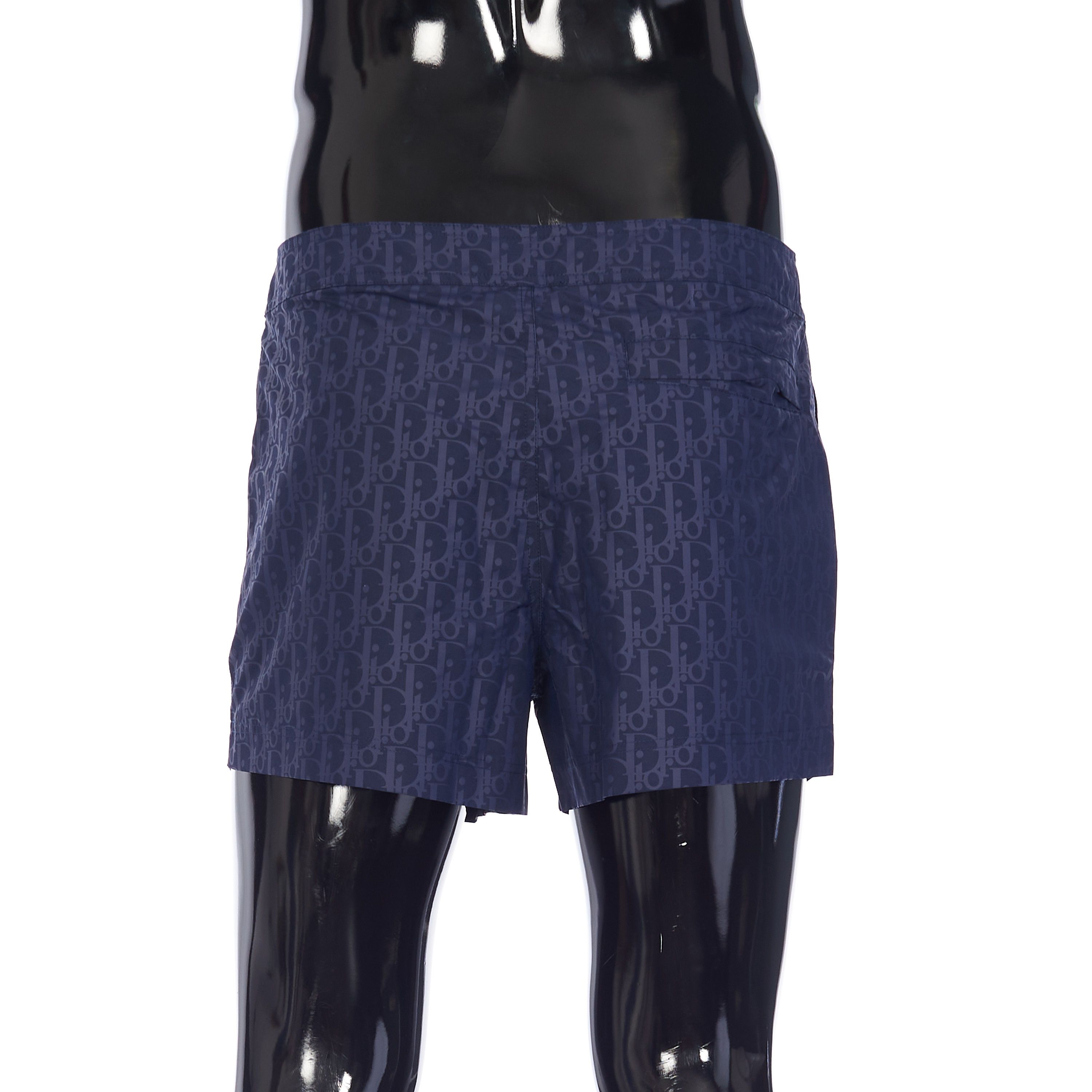 Dior Dior Oblique Short Swimshorts In Deep Blue Technical Canvas Size US 32 / EU 48 - 7 Thumbnail