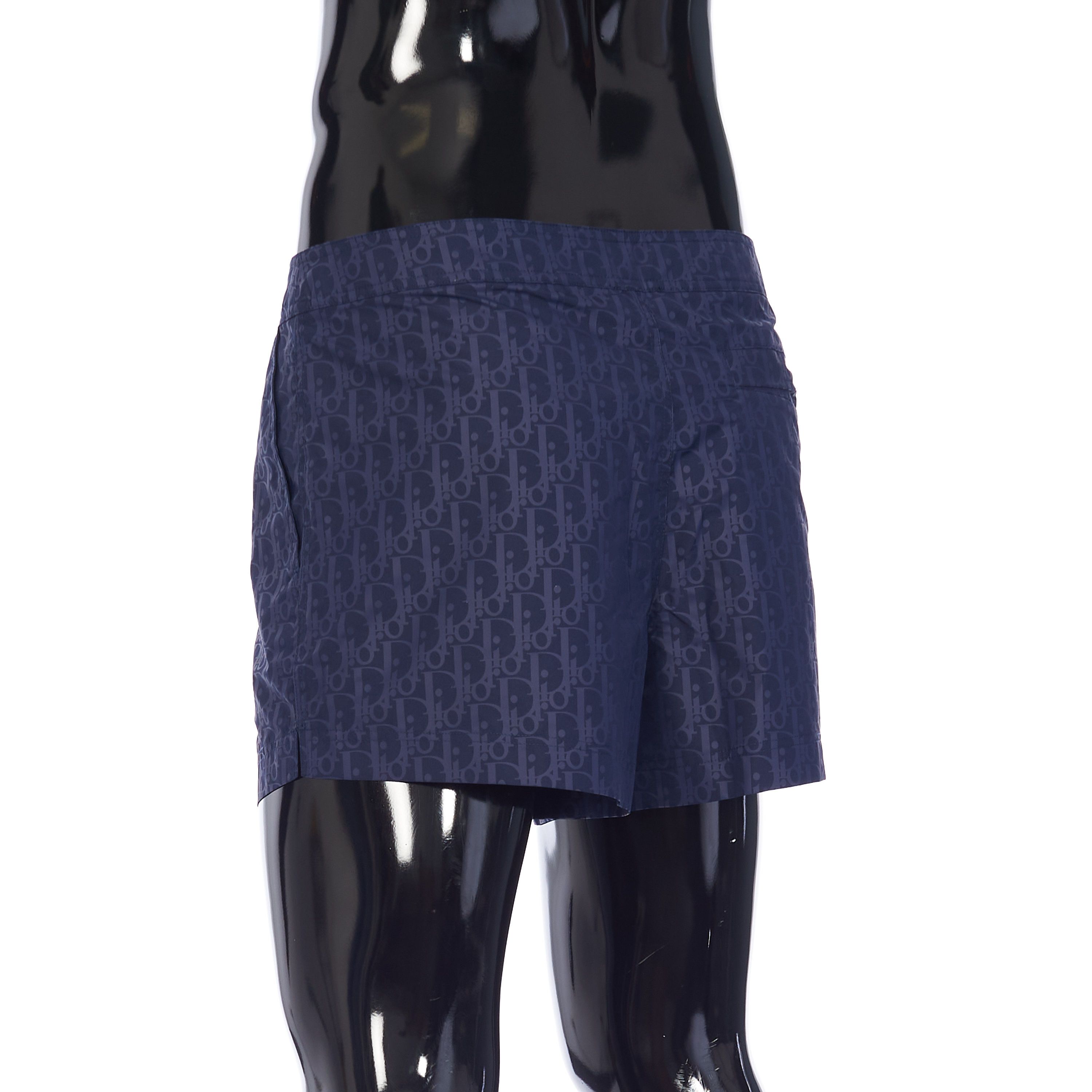 Dior Dior Oblique Short Swimshorts In Deep Blue Technical Canvas Size US 32 / EU 48 - 8 Thumbnail