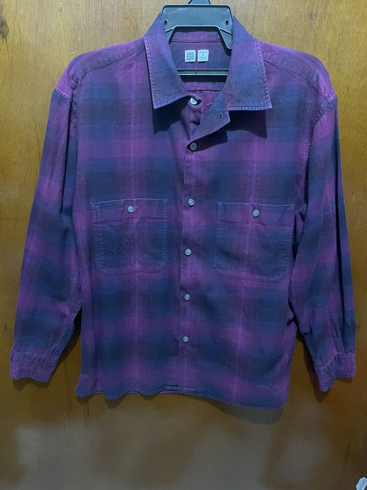 Japanese Brand Lemaire Checked Flanel by Uniqlo Size US M / EU 48-50 / 2 - 2 Thumbnail