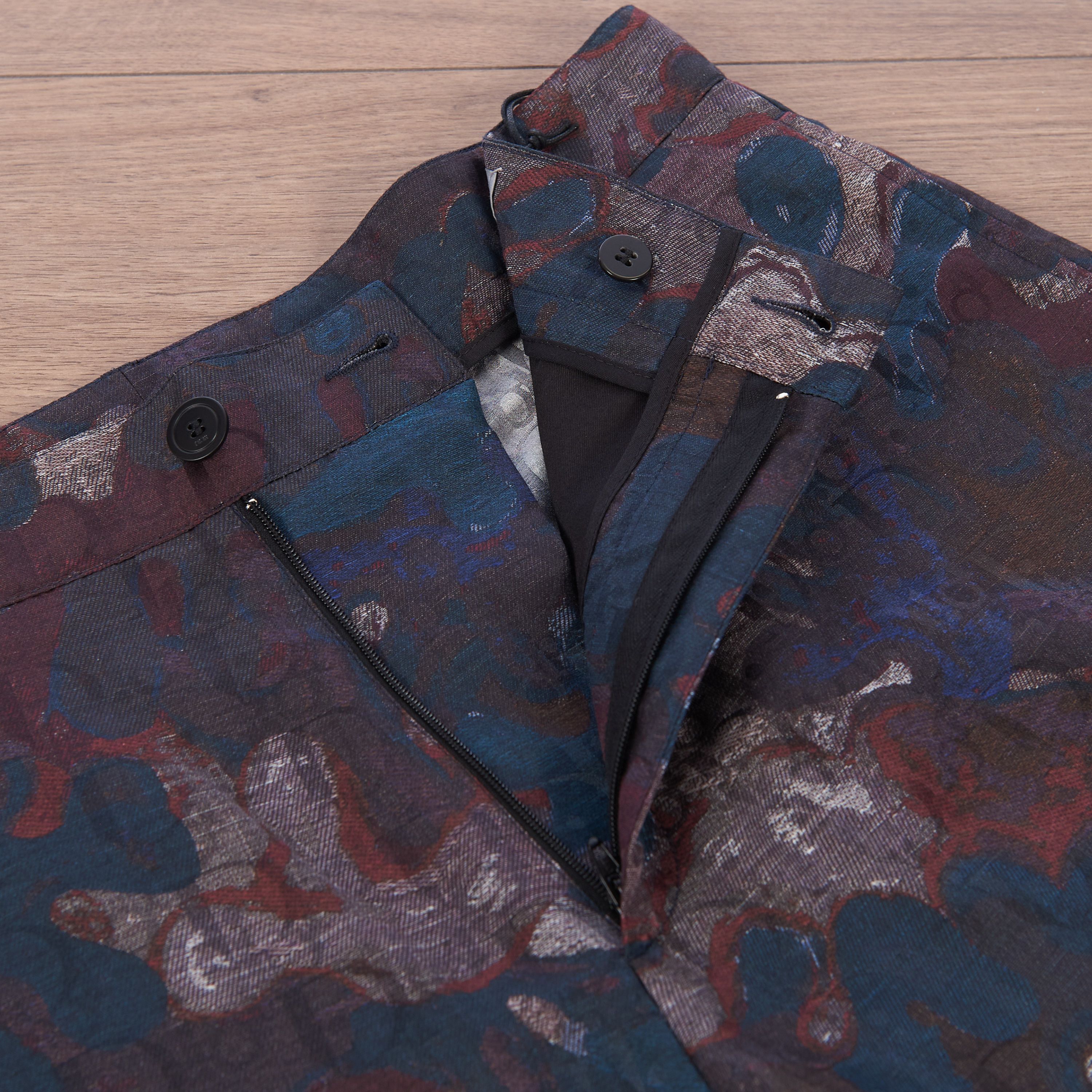 Dior Bermuda Shorts In Camouflage Cotton and Silk Jacquard Size US 32 / EU 48 - 11 Thumbnail