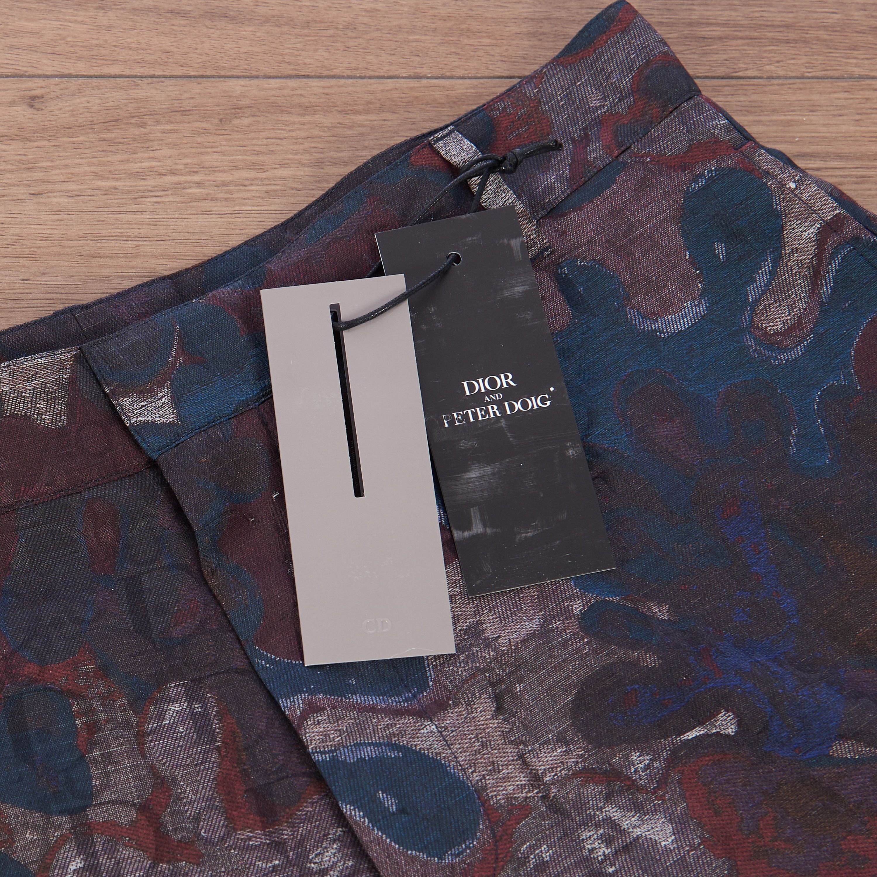 Dior Bermuda Shorts In Camouflage Cotton and Silk Jacquard Size US 32 / EU 48 - 12 Thumbnail