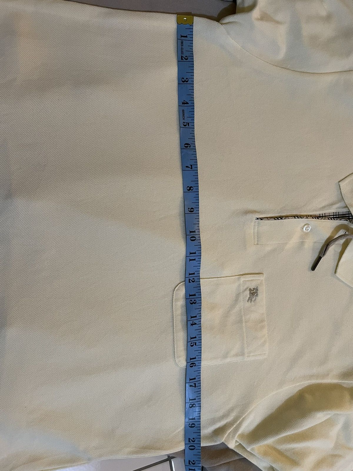 Burberry × Vintage Vintage Nice Burberry Nova Check Polo Tee Size US M / EU 48-50 / 2 - 8 Thumbnail