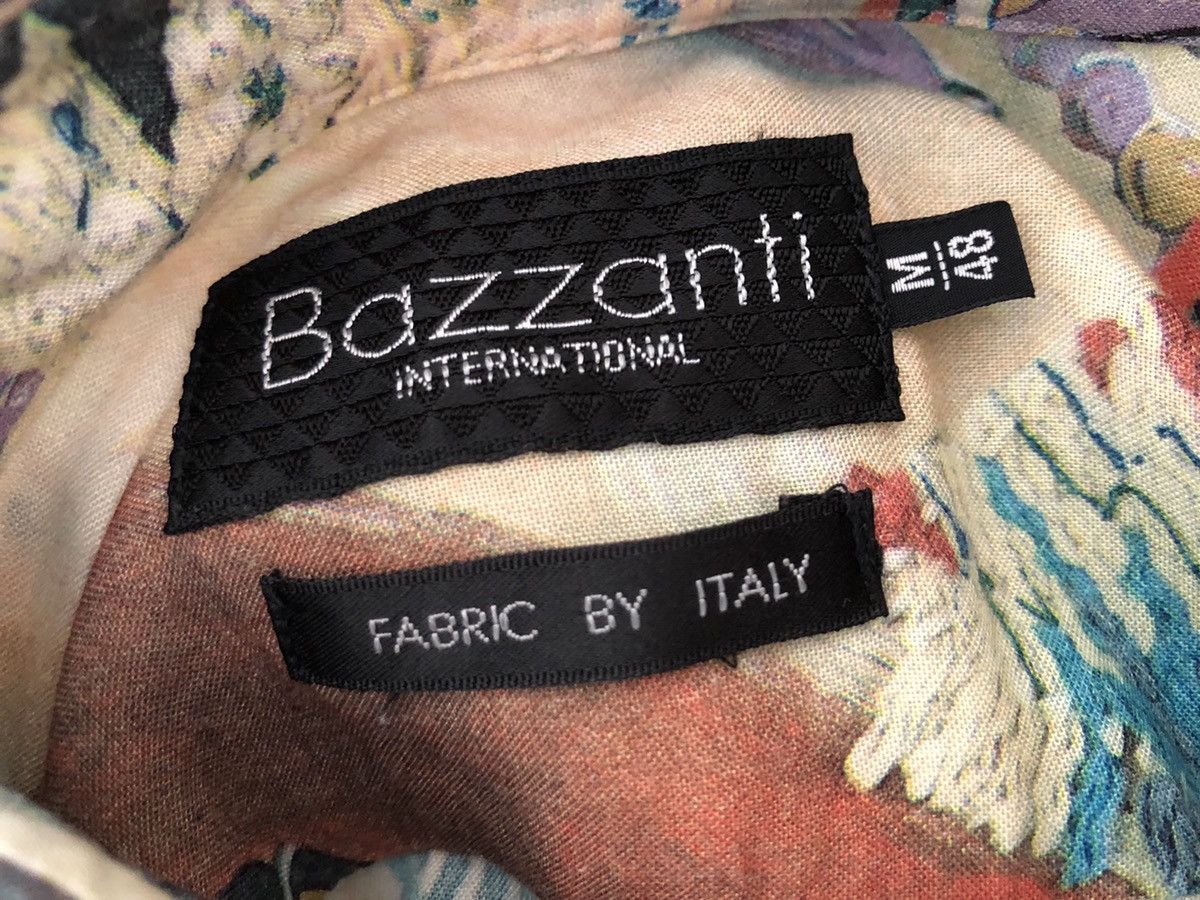 Vintage Bazzanti Indian Motif Chief Hunting Rayon Long Sleeve Shirt Size US M / EU 48-50 / 2 - 24 Thumbnail