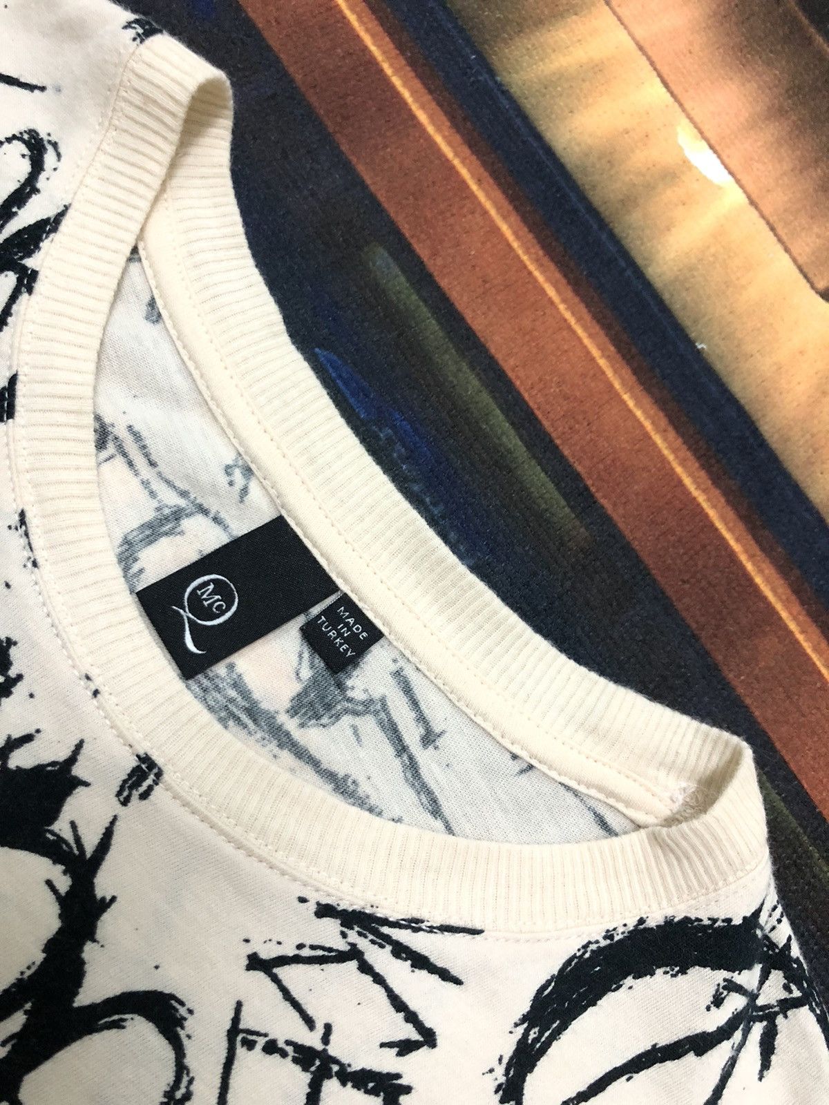 Alexander McQueen × Designer ALEXANDER MCQUEEN OVER PRINT ART SHIRT Size US S / EU 44-46 / 1 - 5 Thumbnail