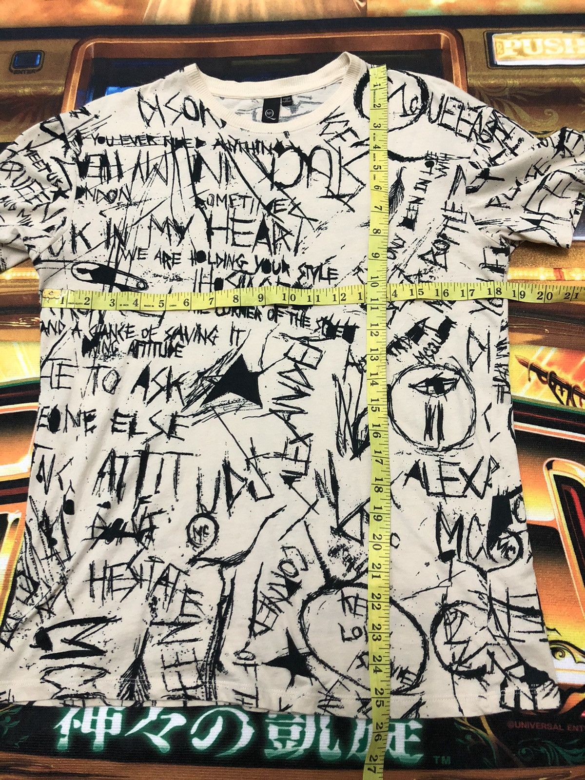 Alexander McQueen × Designer ALEXANDER MCQUEEN OVER PRINT ART SHIRT Size US S / EU 44-46 / 1 - 9 Thumbnail