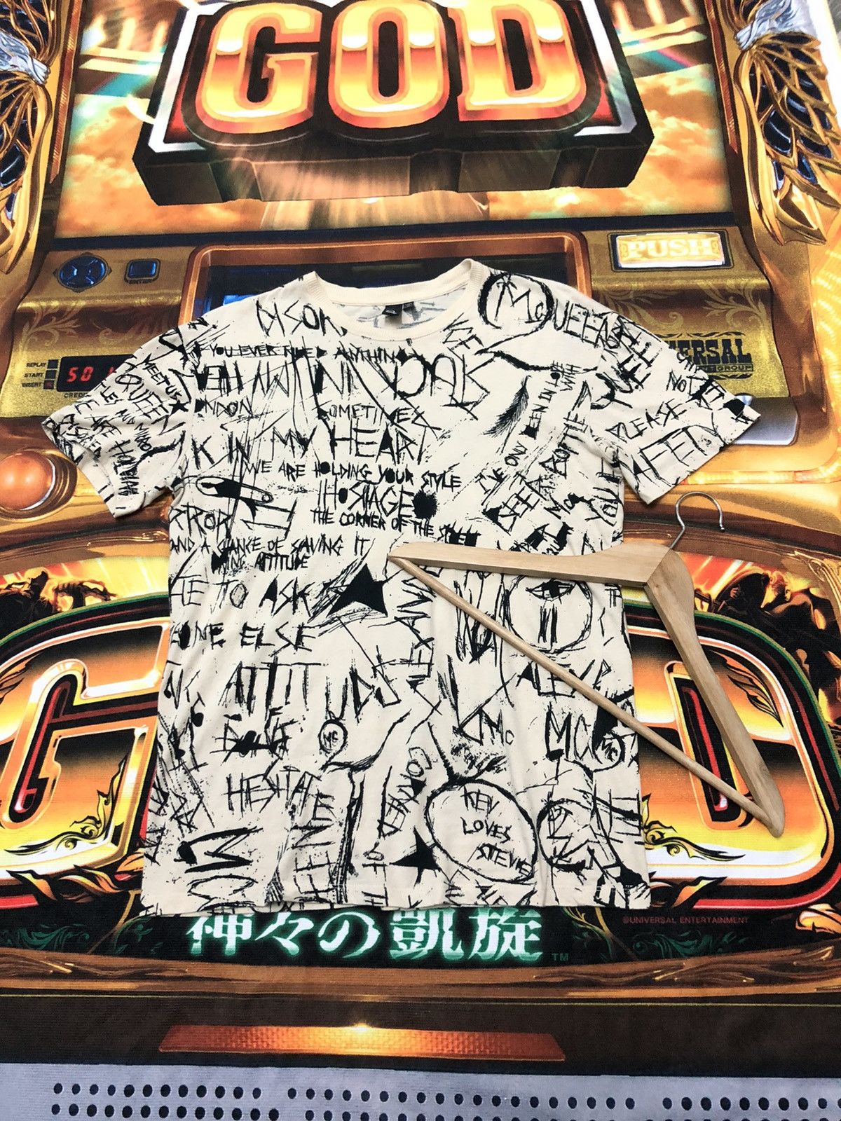 Alexander McQueen × Designer ALEXANDER MCQUEEN OVER PRINT ART SHIRT Size US S / EU 44-46 / 1 - 1 Thumbnail