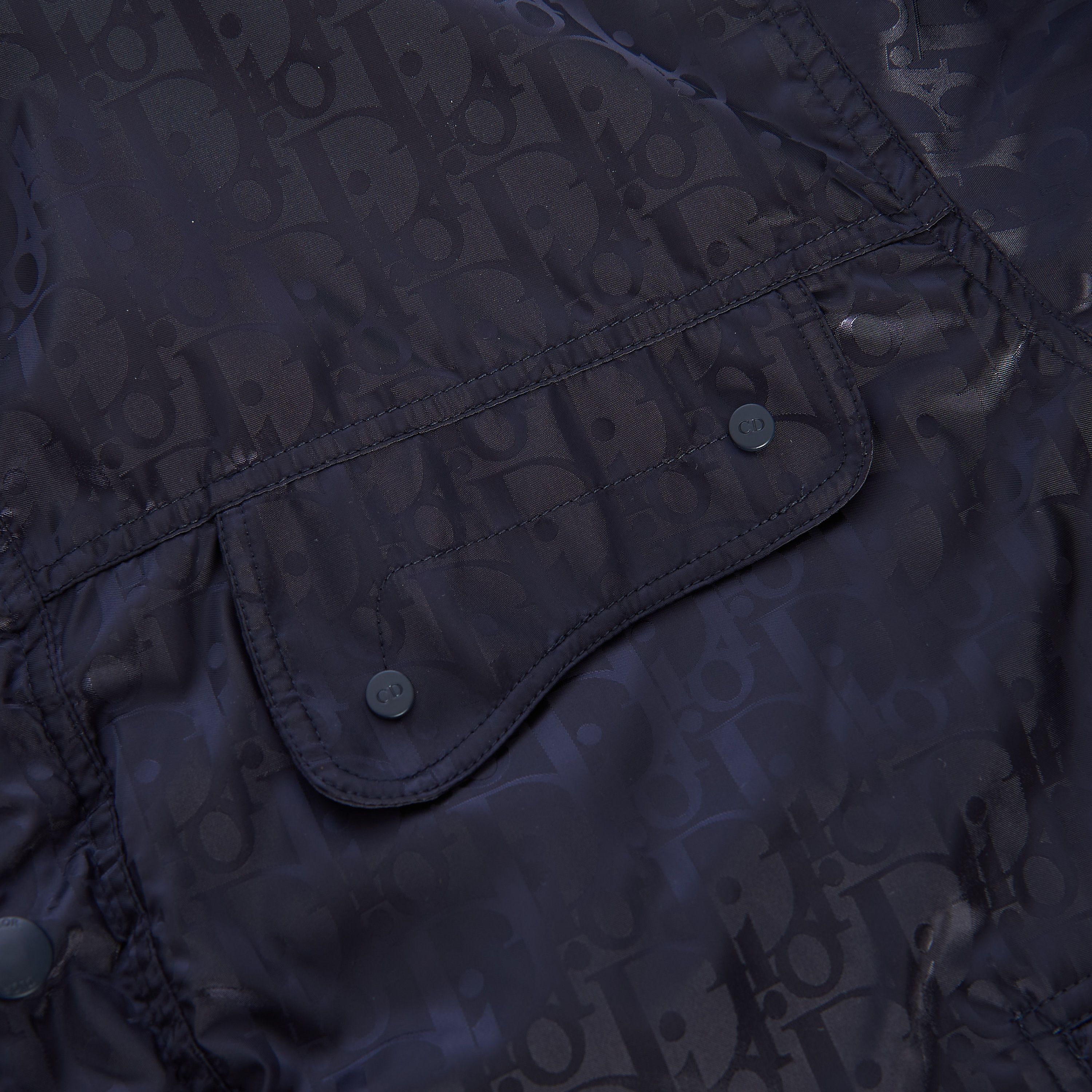 Dior × Kim Jones Reversible Dior Oblique Blouson In Navy Fleece/Tech Fabric Size US M / EU 48-50 / 2 - 18 Thumbnail