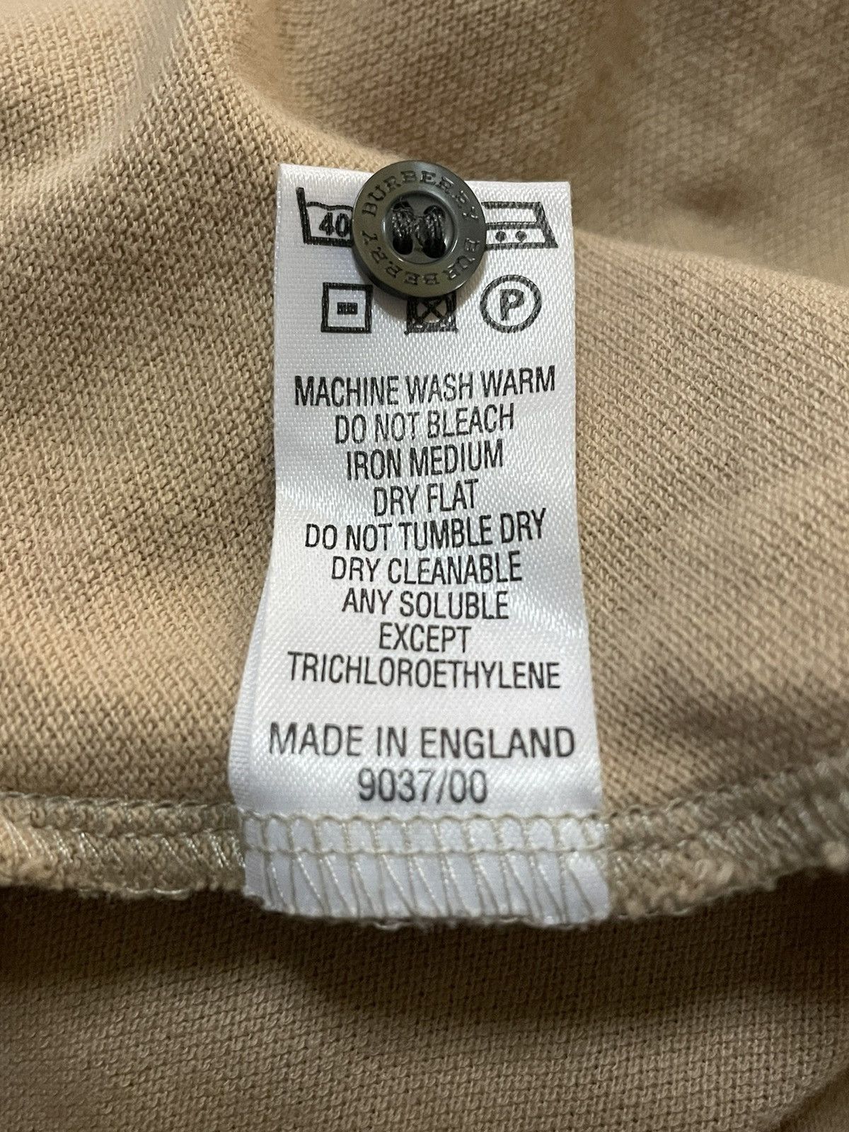 Burberry × Designer × Vintage Vintage Burberry Polo Tee T Shirt Size US S / EU 44-46 / 1 - 6 Thumbnail