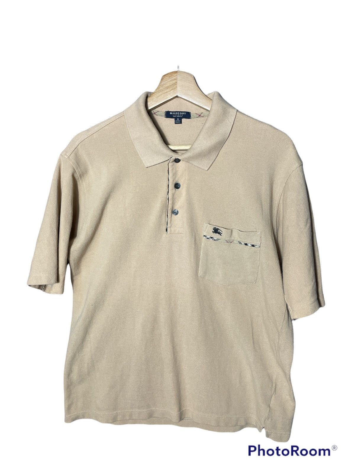Burberry × Designer × Vintage Vintage Burberry Polo Tee T Shirt Size US S / EU 44-46 / 1 - 1 Thumbnail