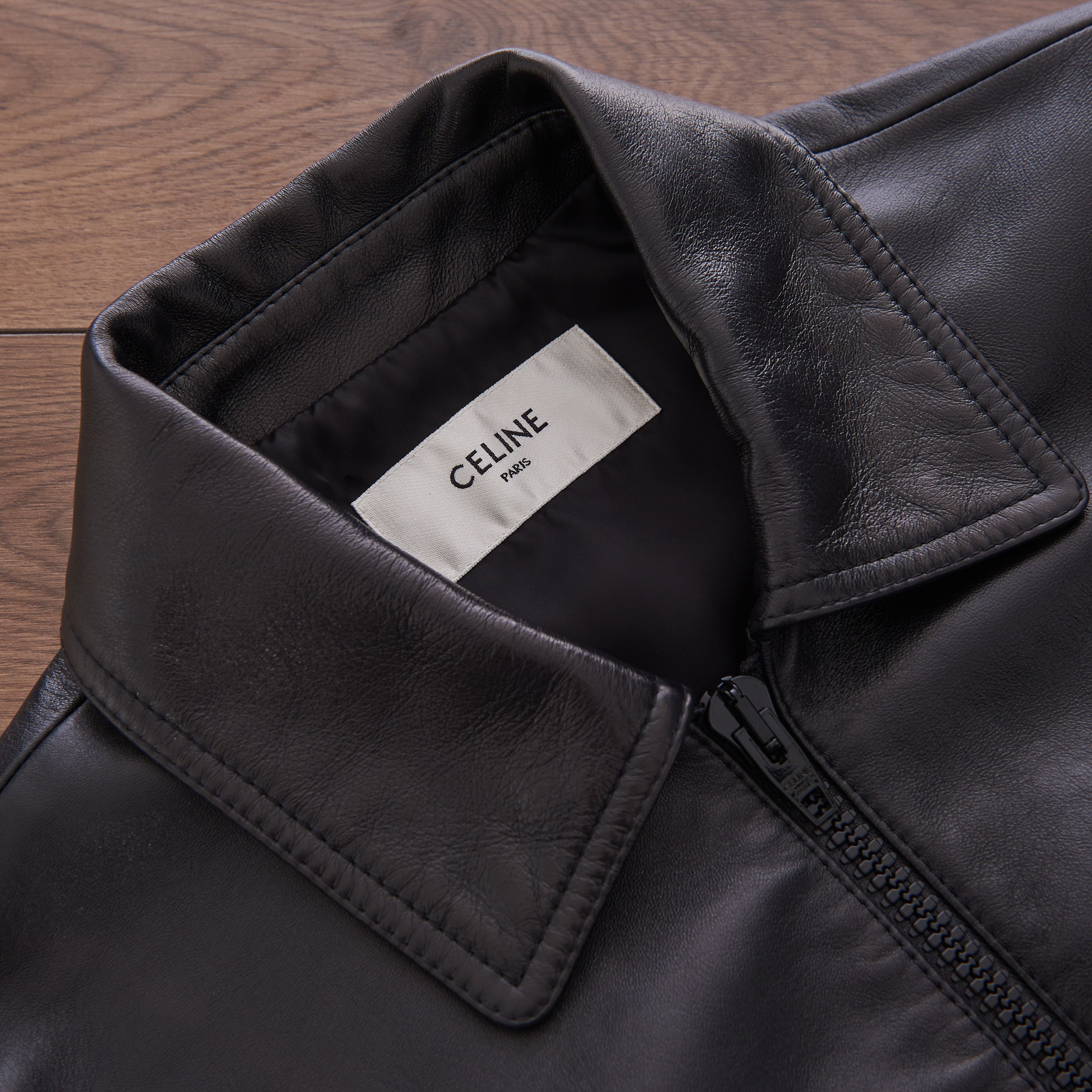 Celine Oversized Psychedelic Blouson Jacket in Soft Lambskin Size US M / EU 48-50 / 2 - 10 Thumbnail