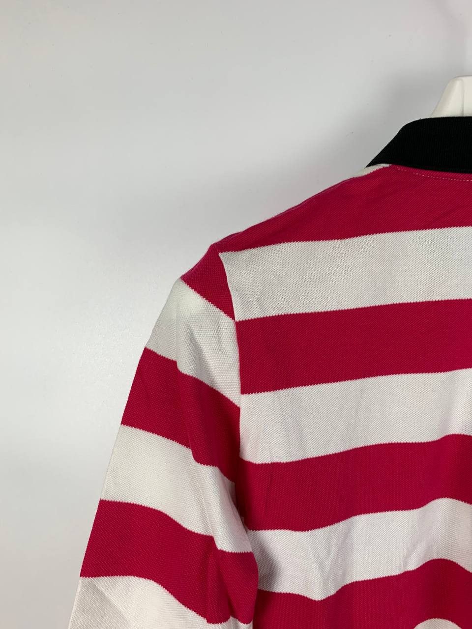 Lacoste Lacoste polos white/red striped 42 Size M / US 6-8 / IT 42-44 - 8 Thumbnail
