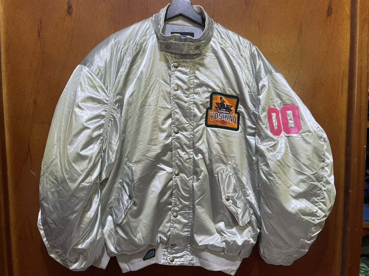 Japanese Brand × Mizuno × Vintage Vintage Mizuno Bomber Baseball Jackets Size US XL / EU 56 / 4 - 1 Thumbnail