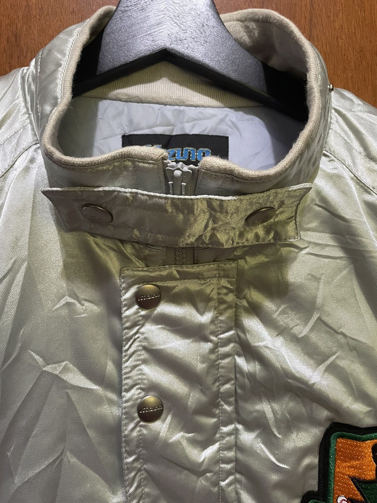 Japanese Brand × Mizuno × Vintage Vintage Mizuno Bomber Baseball Jackets Size US XL / EU 56 / 4 - 5 Thumbnail