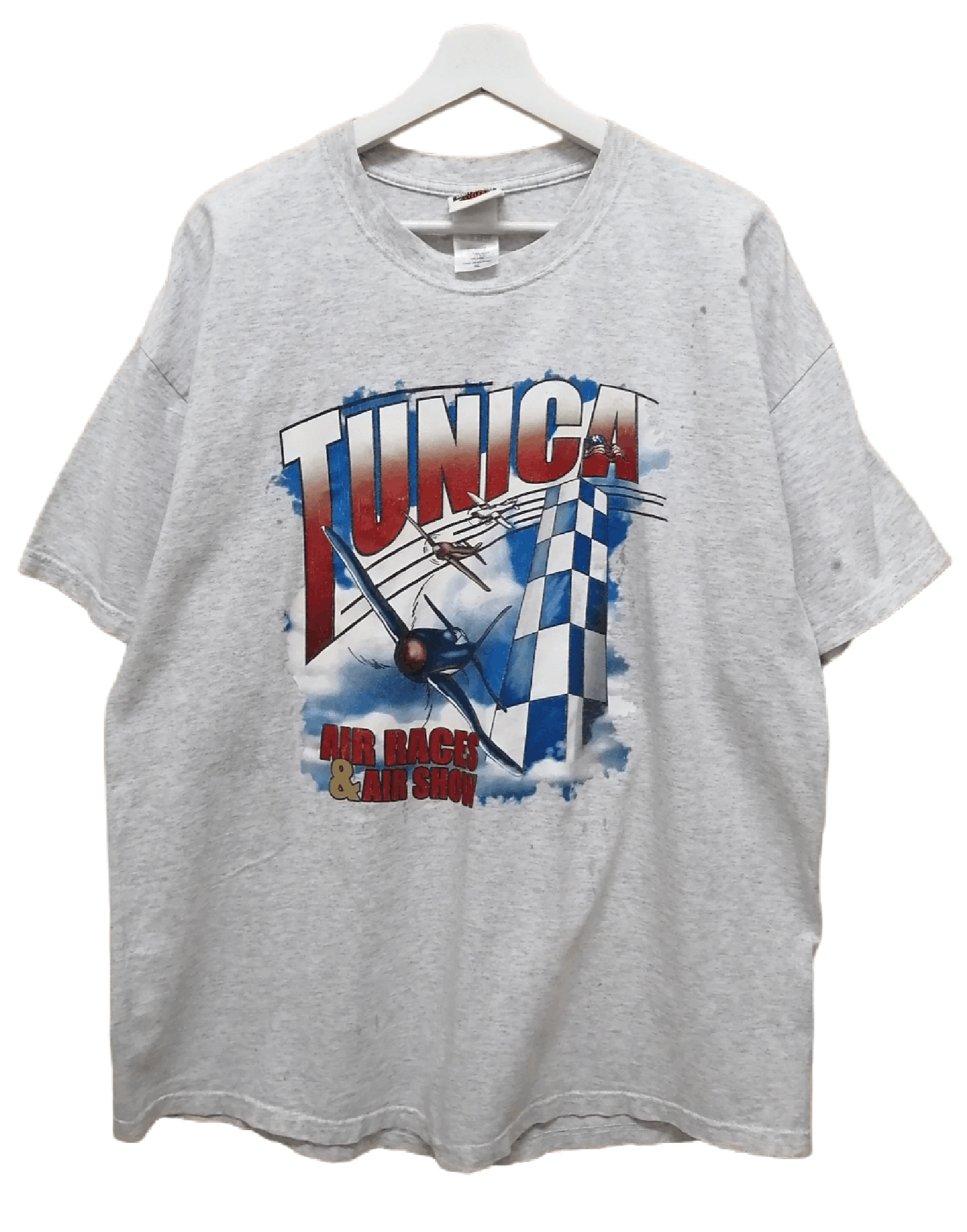 Harley Davidson Rare!! Vtg HARLEY DAVIDSON Tunica Air Race & Air Show Tee Size US XL / EU 56 / 4 - 2 Thumbnail