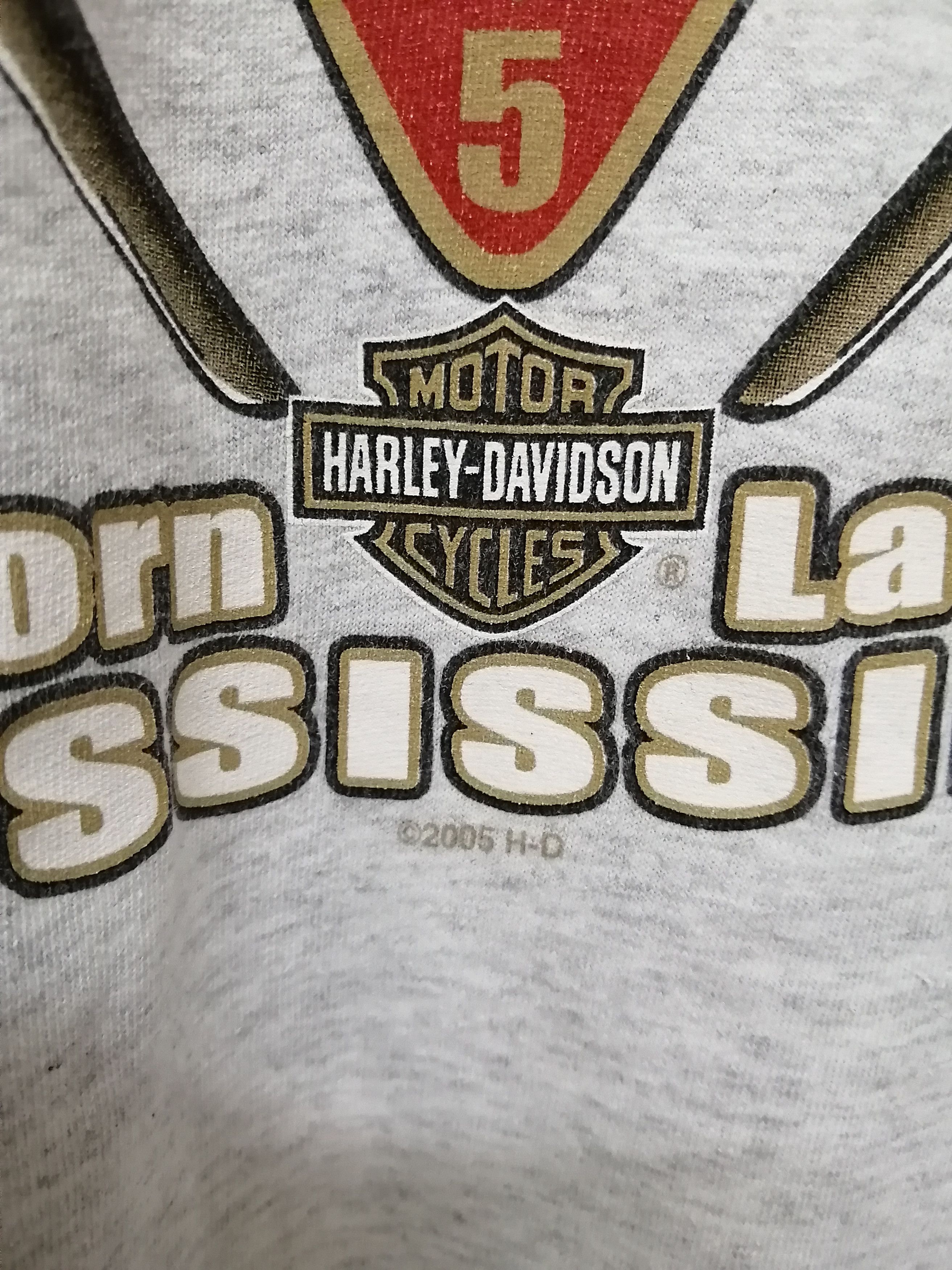 Harley Davidson Rare!! Vtg HARLEY DAVIDSON Tunica Air Race & Air Show Tee Size US XL / EU 56 / 4 - 3 Thumbnail