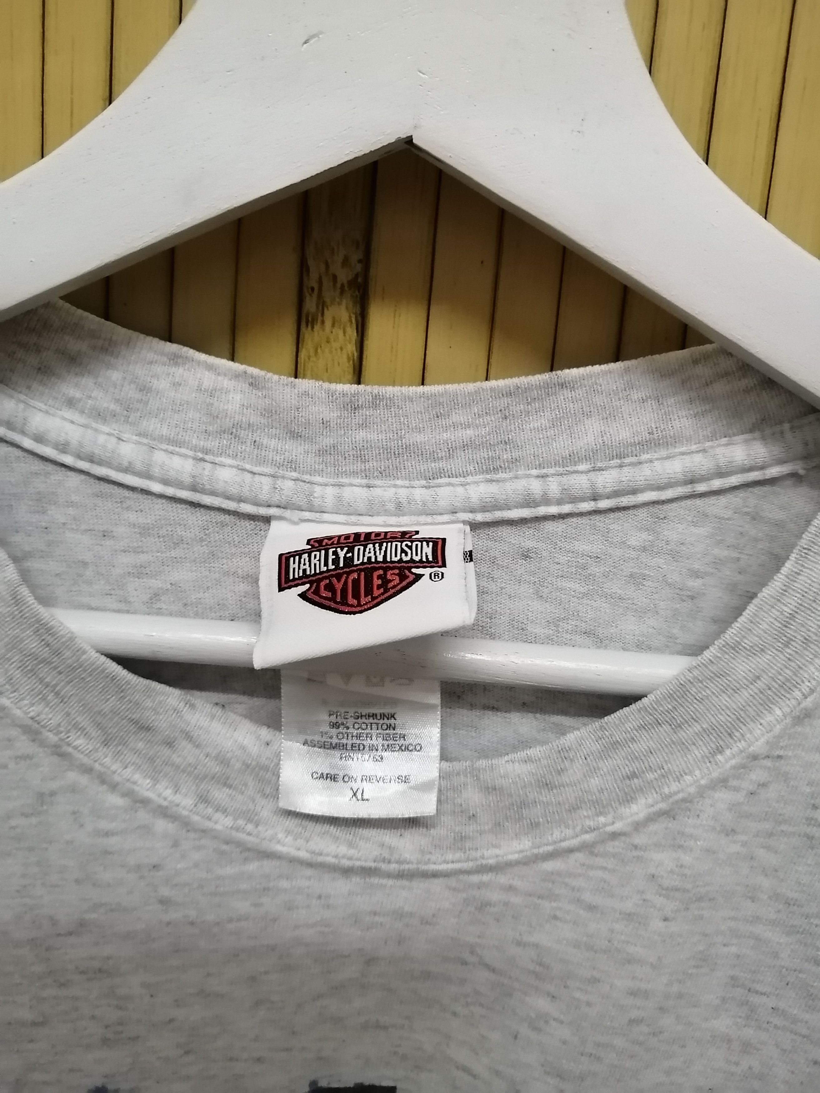 Harley Davidson Rare!! Vtg HARLEY DAVIDSON Tunica Air Race & Air Show Tee Size US XL / EU 56 / 4 - 8 Thumbnail