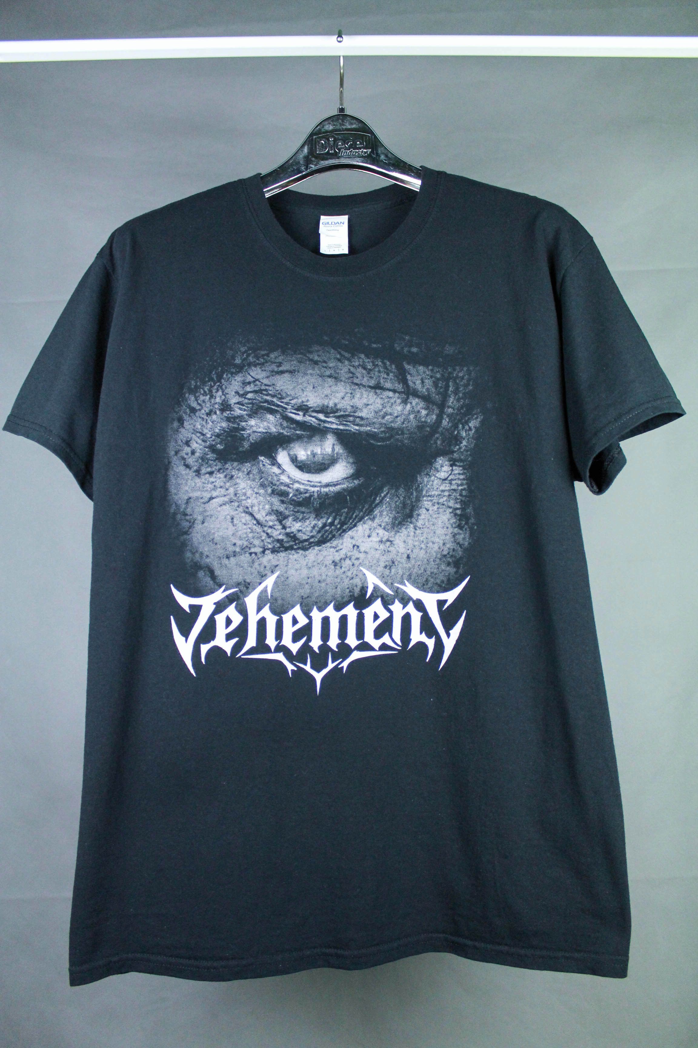 Band Tees Vehement Ashes Extreme Heavy Metal Black Merch Band T-shirt Size US L / EU 52-54 / 3 - 1 Thumbnail