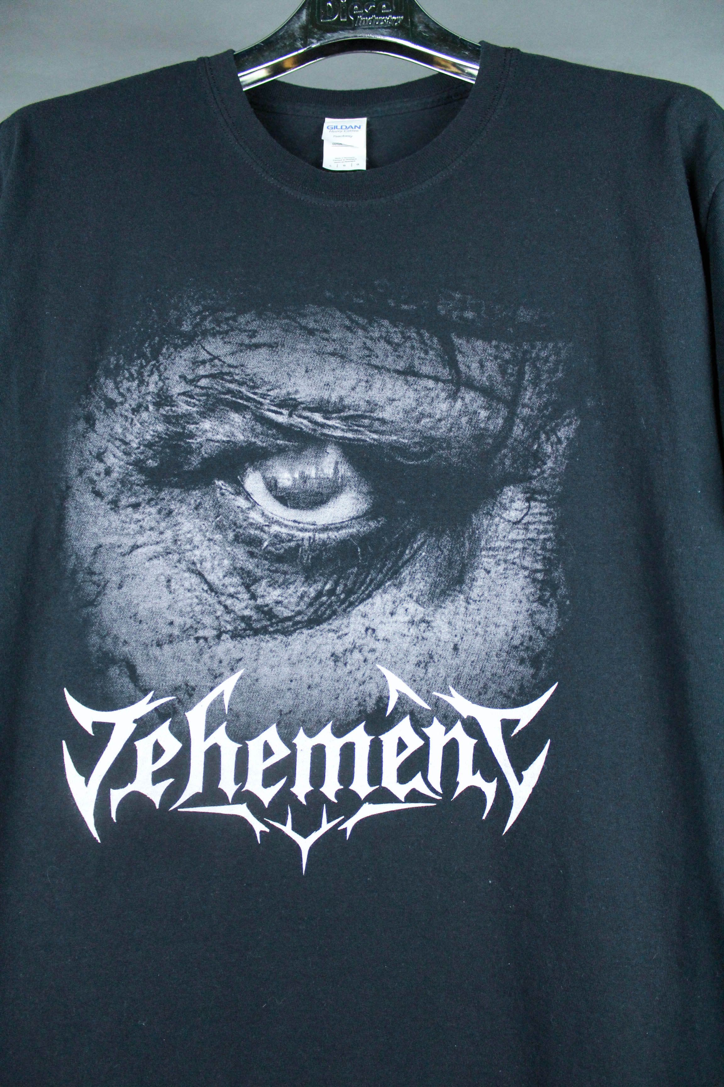 Band Tees Vehement Ashes Extreme Heavy Metal Black Merch Band T-shirt Size US L / EU 52-54 / 3 - 3 Thumbnail