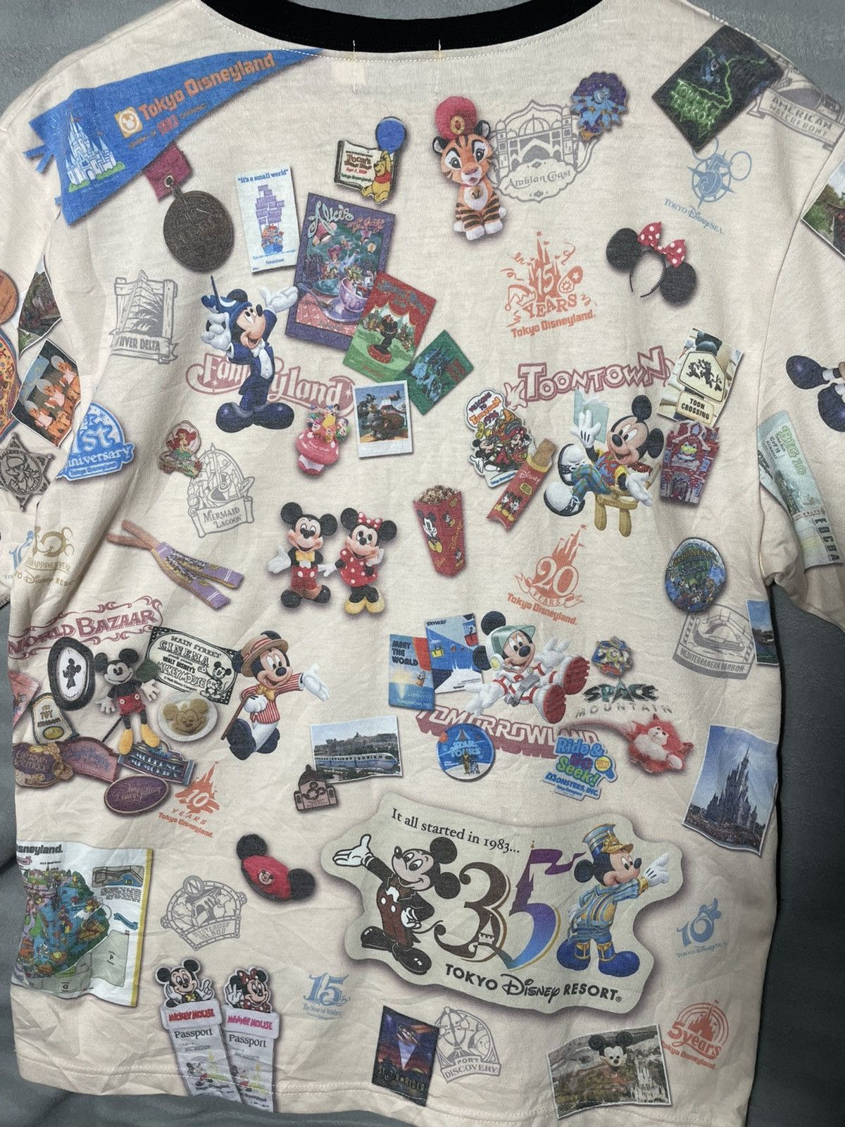 Disney × Japanese Brand × Vintage Rare Vintage Disney All Over Print Mickey Mouse Size US M / EU 48-50 / 2 - 3 Thumbnail