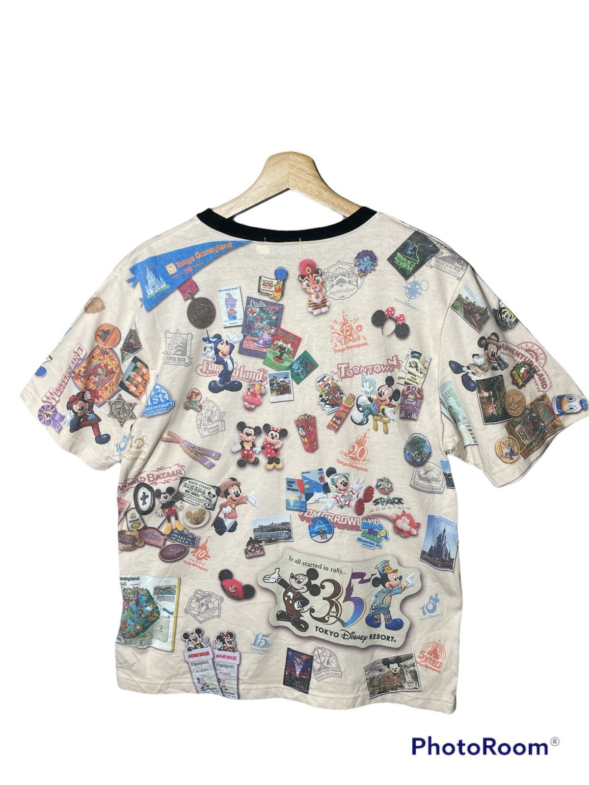 Disney × Japanese Brand × Vintage Rare Vintage Disney All Over Print Mickey Mouse Size US M / EU 48-50 / 2 - 2 Thumbnail