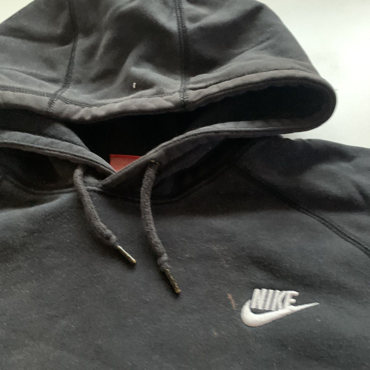 Nike Vintage 2000s Nike Embroidered Swoosh Pullover Hoodie 2XL Size US XXL / EU 58 / 5 - 3 Thumbnail
