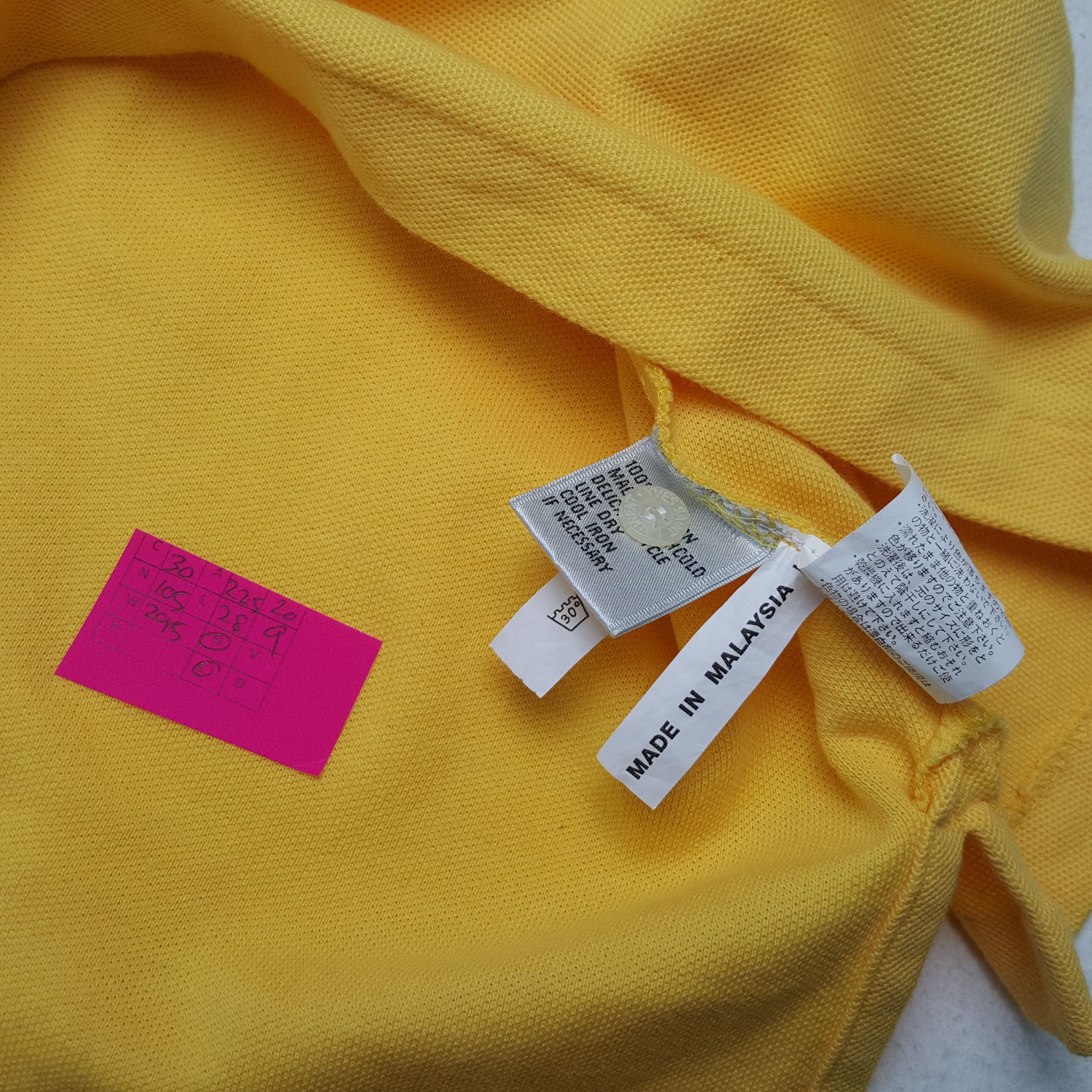 Vintage × Yves Saint Laurent YVES SAINT LAURENT Small Logo Design Casual Polos Size US L / EU 52-54 / 3 - 4 Thumbnail