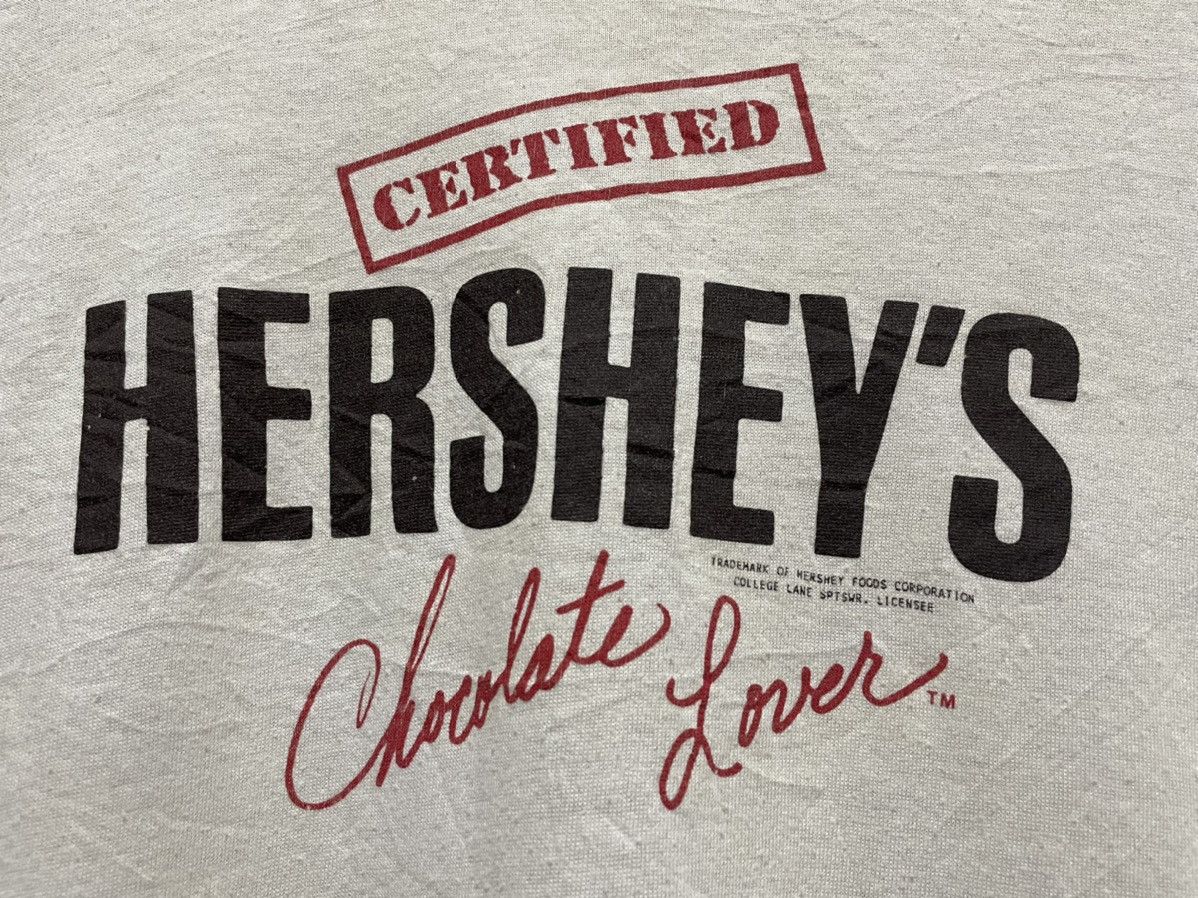 Vintage Vintage 80s 50/50 certified Hershey’s chocolate lover tee Size US L / EU 52-54 / 3 - 2 Thumbnail