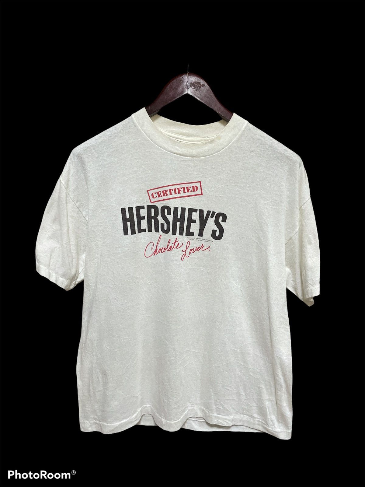 Vintage Vintage 80s 50/50 certified Hershey’s chocolate lover tee Size US L / EU 52-54 / 3 - 1 Thumbnail