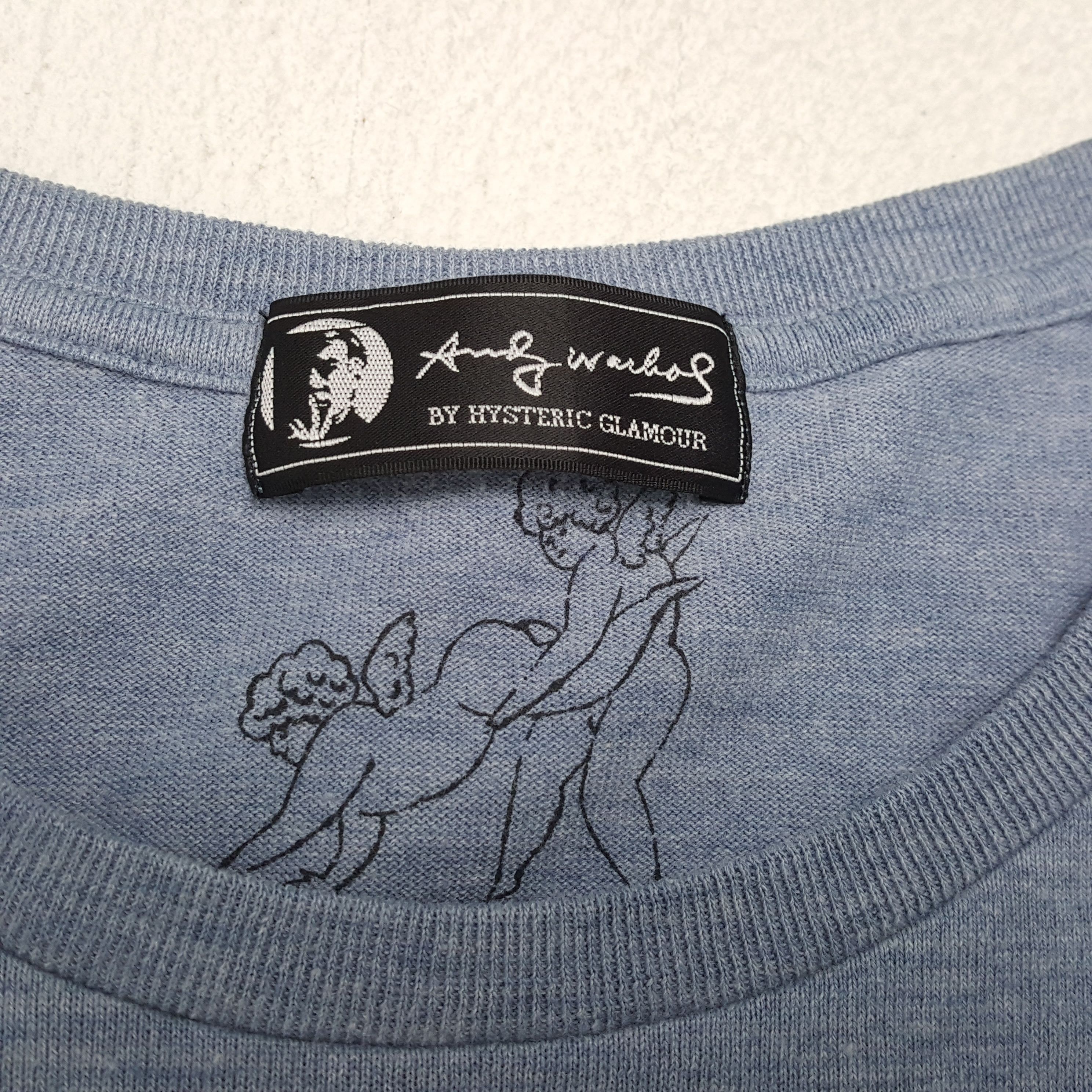 Hysteric Glamour ANDY WARHOL BY HYSTERIC GLAMOUR Streetwear Tshirt Size US S / EU 44-46 / 1 - 10 Thumbnail