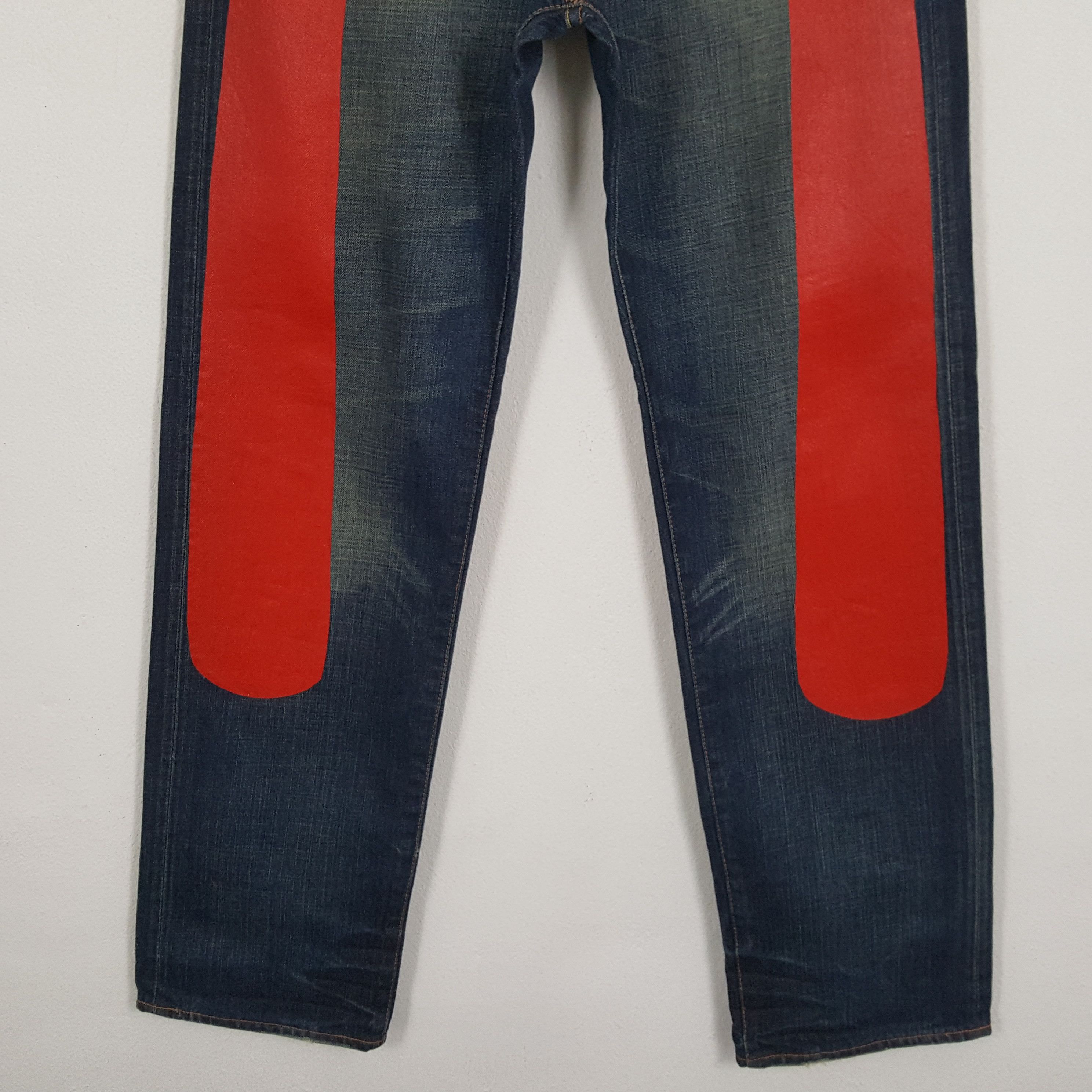 Evisu × Japanese Brand × Vintage EVISU Japanese Brand Streetwear Custom Logo Jeans Size US 30 / EU 46 - 3 Thumbnail