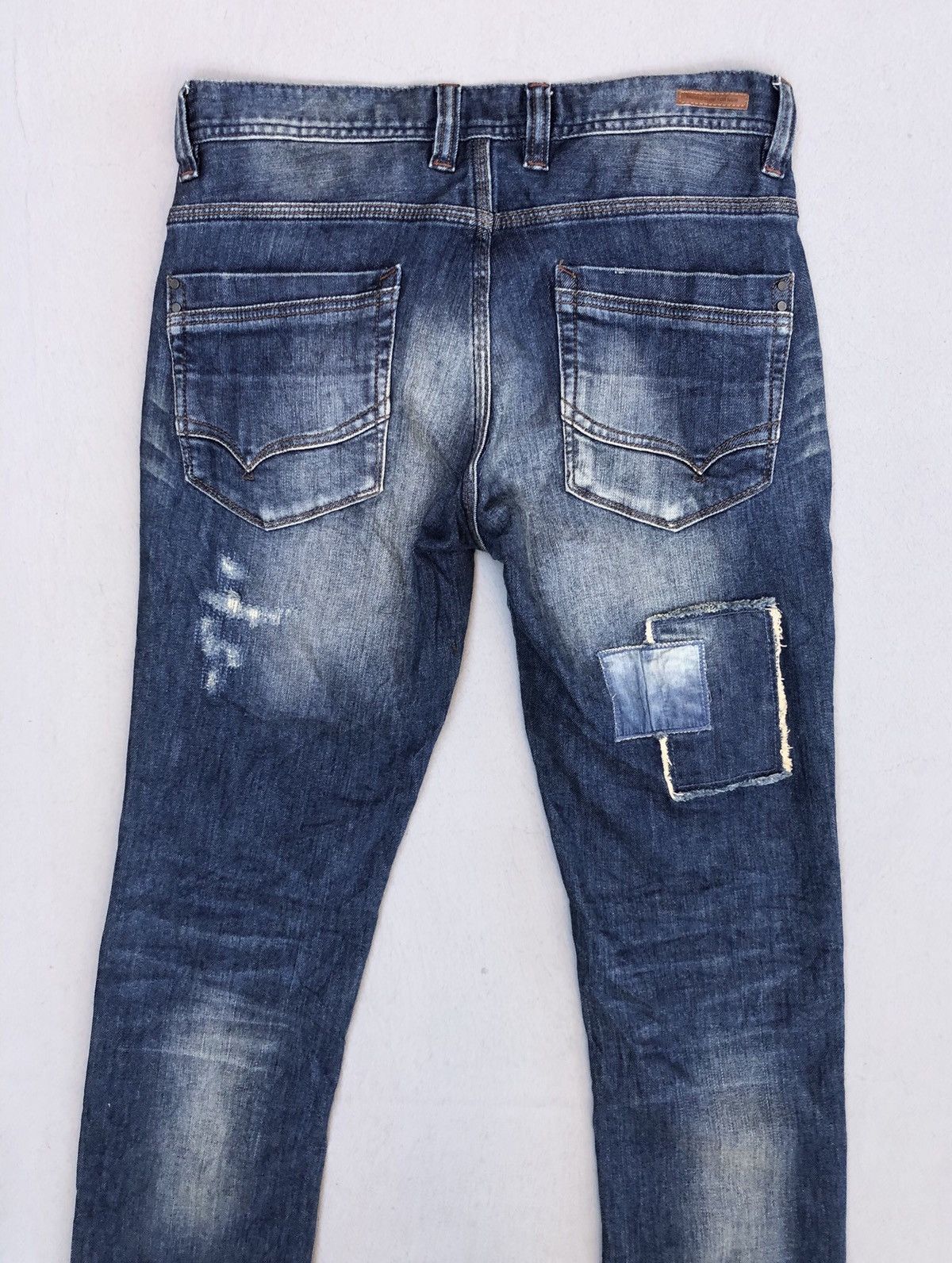 Designer × Japanese Brand Nicole Club For Men Kapital Boro Style Denim Pants Size US 31 - 8 Thumbnail