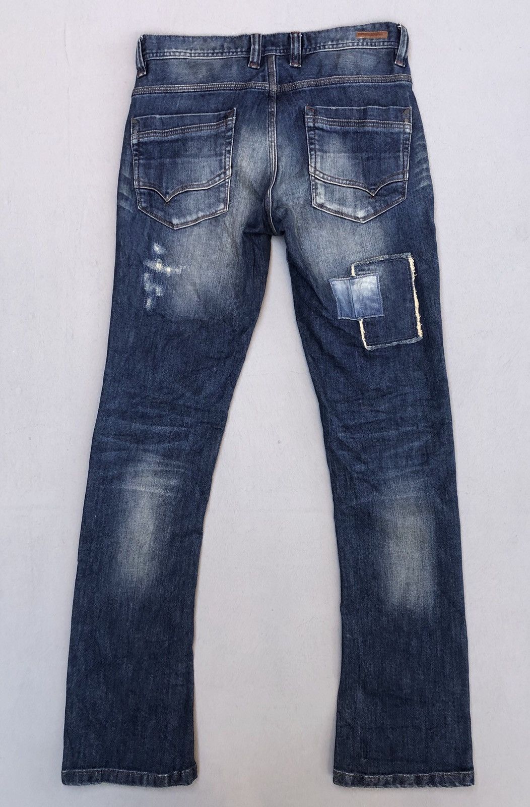 Designer × Japanese Brand Nicole Club For Men Kapital Boro Style Denim Pants Size US 31 - 7 Thumbnail