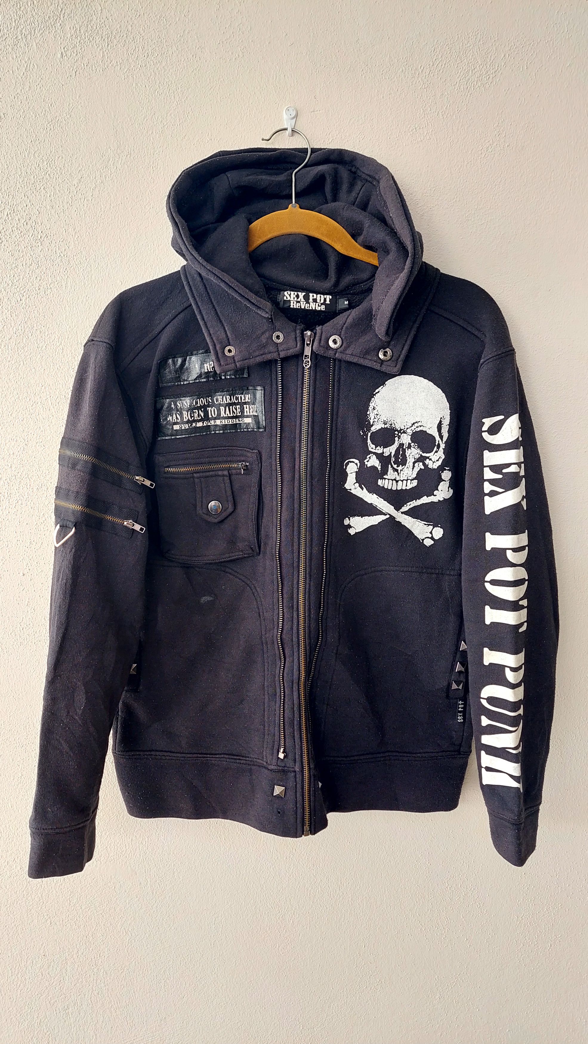 Japanese Brand SEX POT PUNK REVENGE JACKET Size US M / EU 48-50 / 2 - 1 Thumbnail