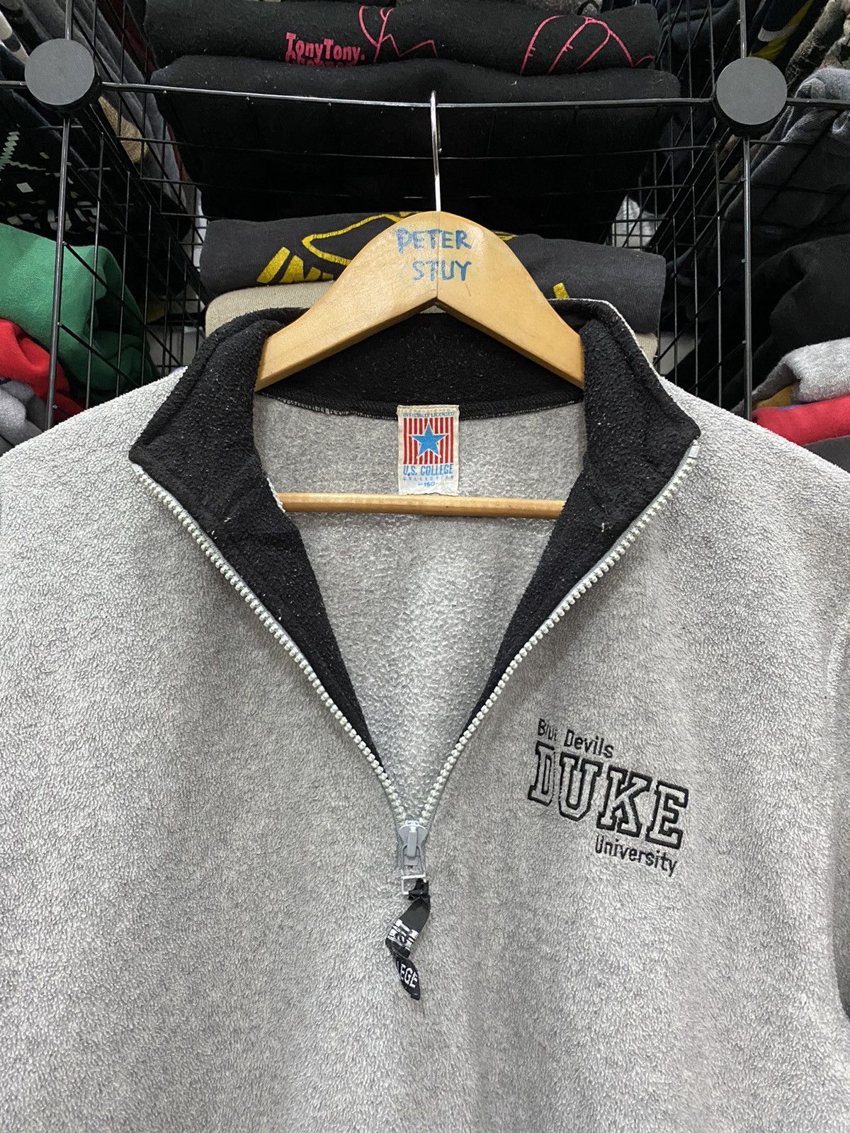 Vintage Vintage US College DUKE University fleece sweater Size US M / EU 48-50 / 2 - 6 Thumbnail