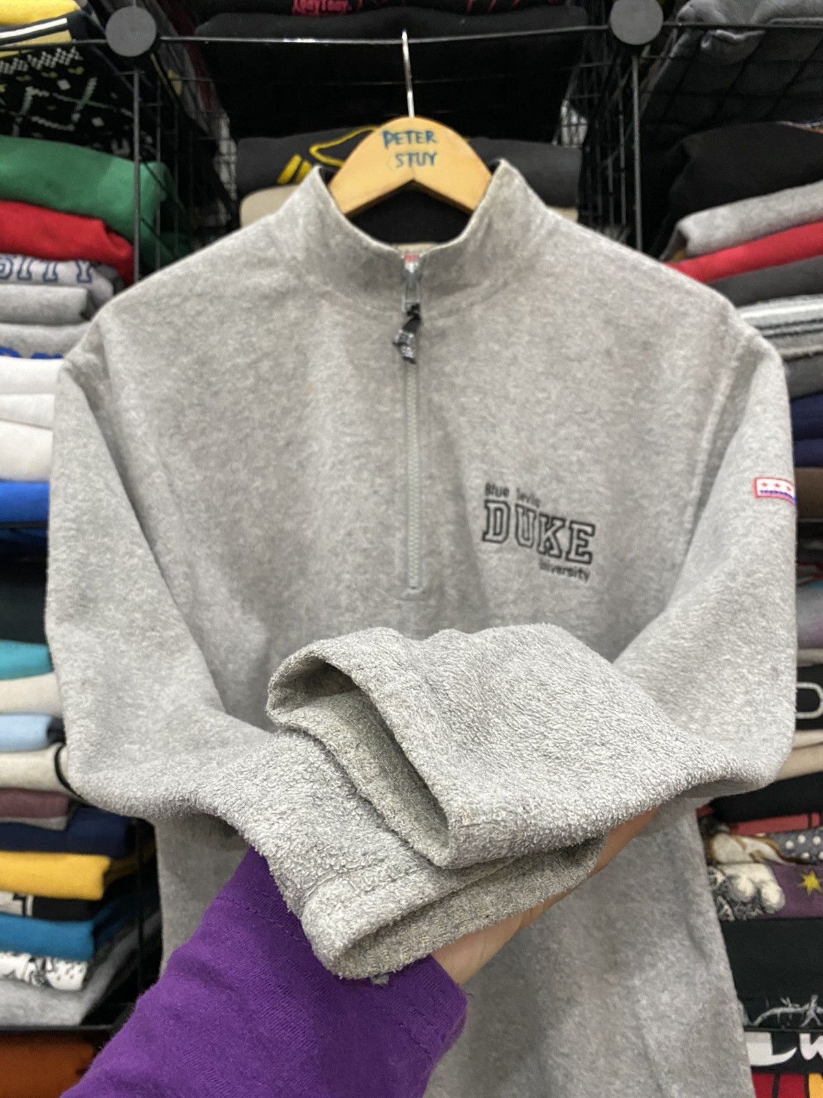Vintage Vintage US College DUKE University fleece sweater Size US M / EU 48-50 / 2 - 7 Thumbnail