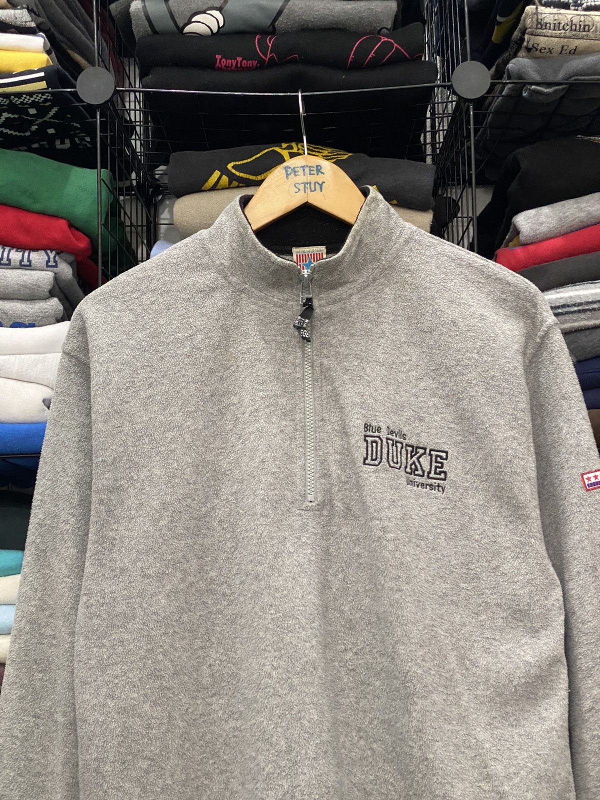 Vintage Vintage US College DUKE University fleece sweater Size US M / EU 48-50 / 2 - 3 Thumbnail