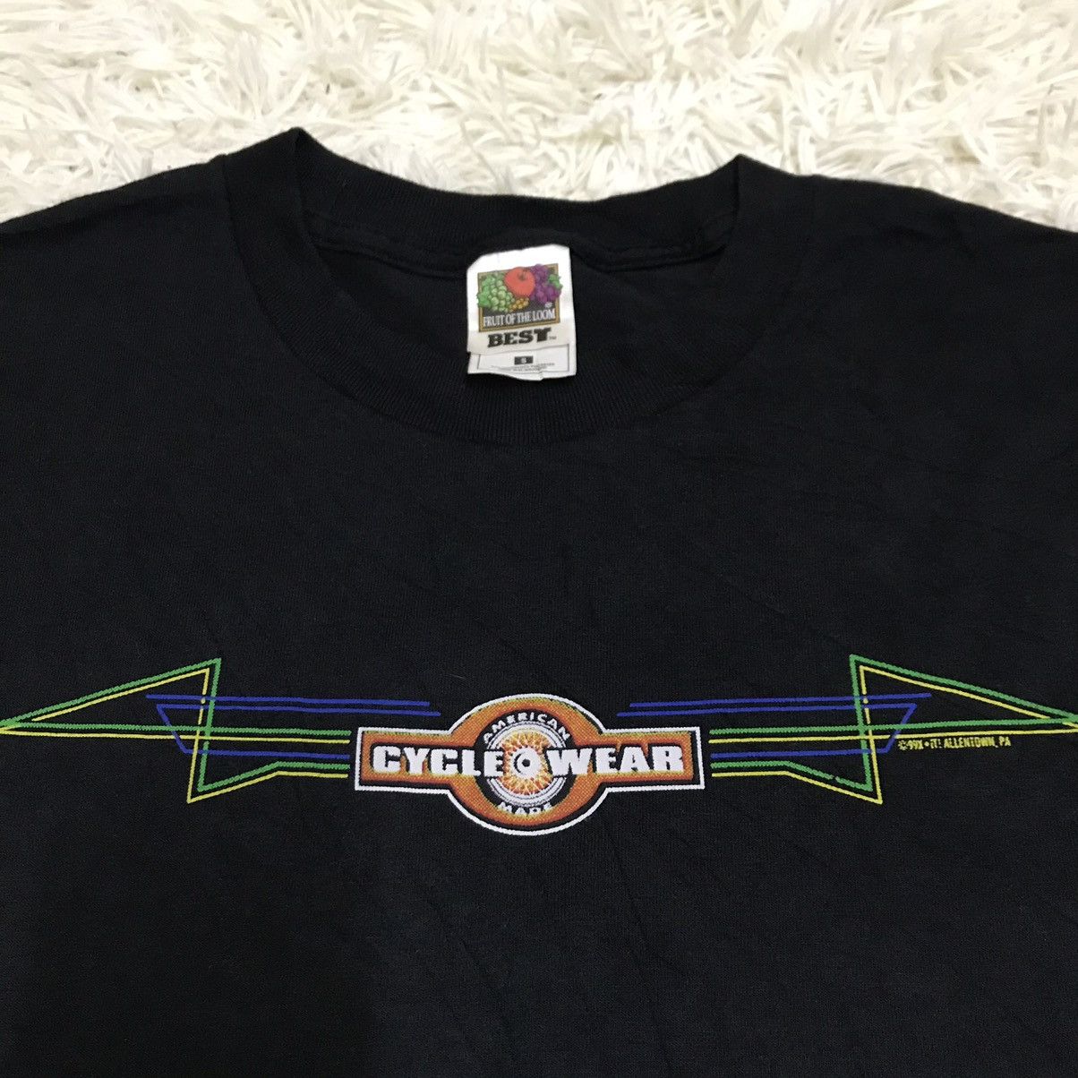 Fruit Of The Loom × Vintage Vintage 90s the fruit of the loom tshirt Size US S / EU 44-46 / 1 - 11 Thumbnail